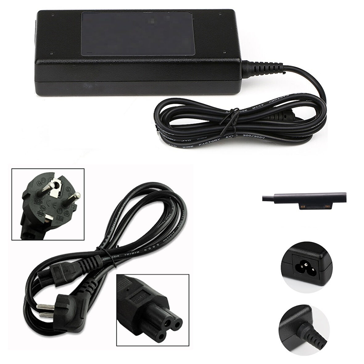 Microsoft Surface SX3-00001 Uyumlu 12v 2.58a 31w Adaptör Şarj Aleti Şarj Cihazı