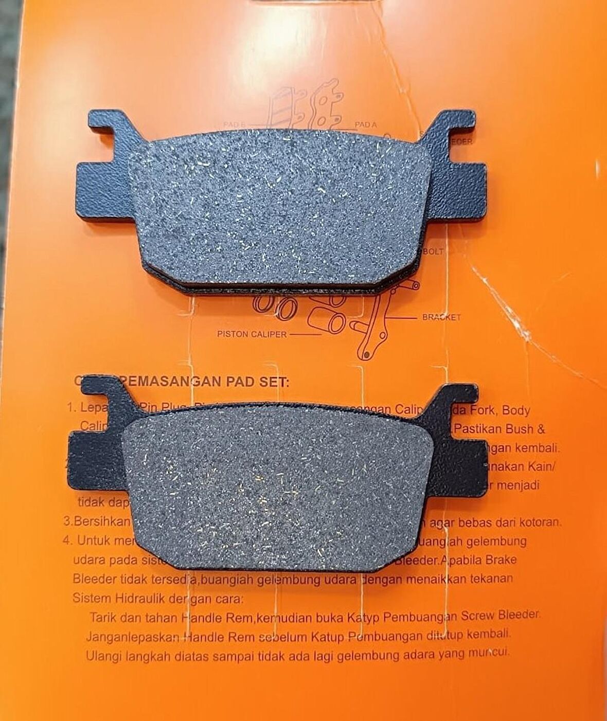 ARORA BEATRİX 150 ARKA FREN BALATASI KALİTELİ - ARASMOTO