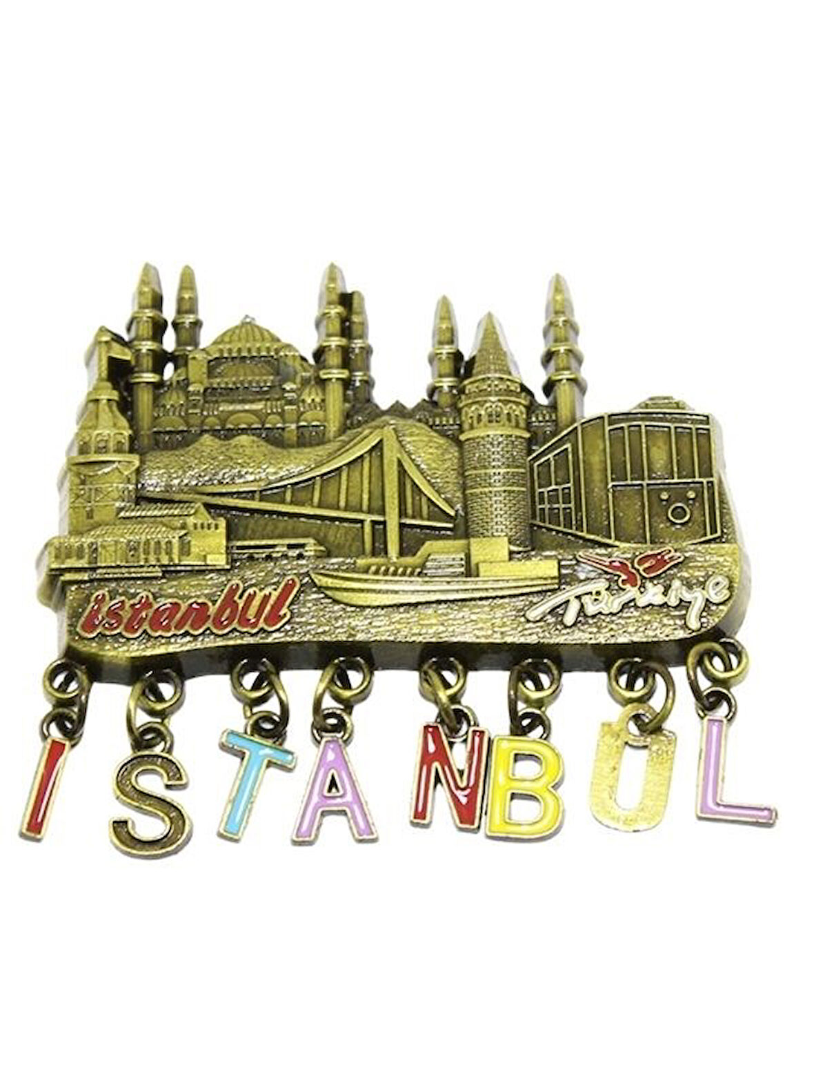 İstanbul Temalı Dekoratif Magnet 8*6 Cm