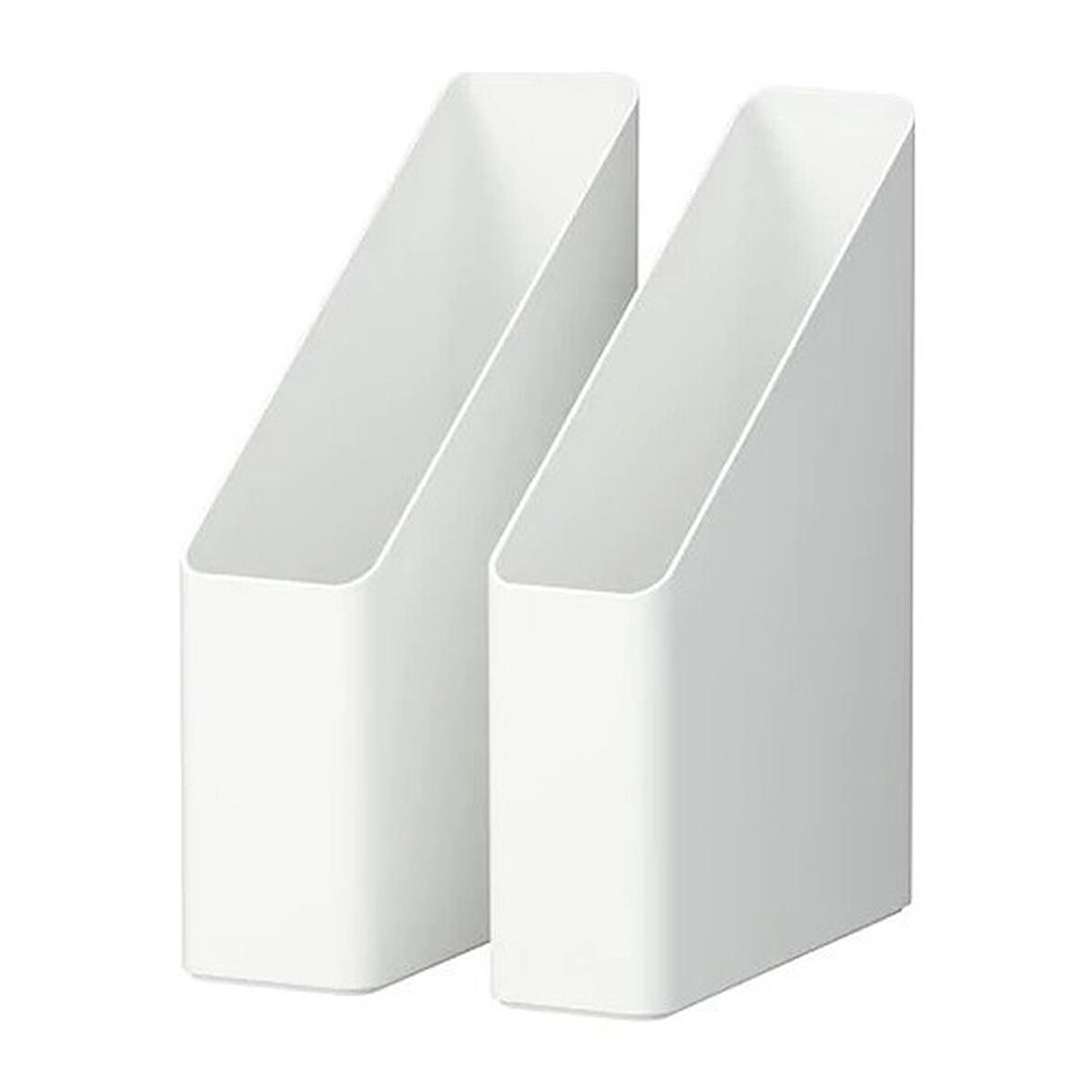 IKEA Pluggis Beyaz Dosyalık - Plastik Klasör - 2 Adet