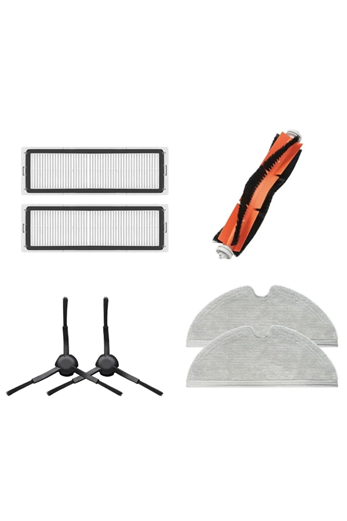 Xiaomi vacuum mop 2C model CDZ1902 uyumlu yedek fırça filtre seti