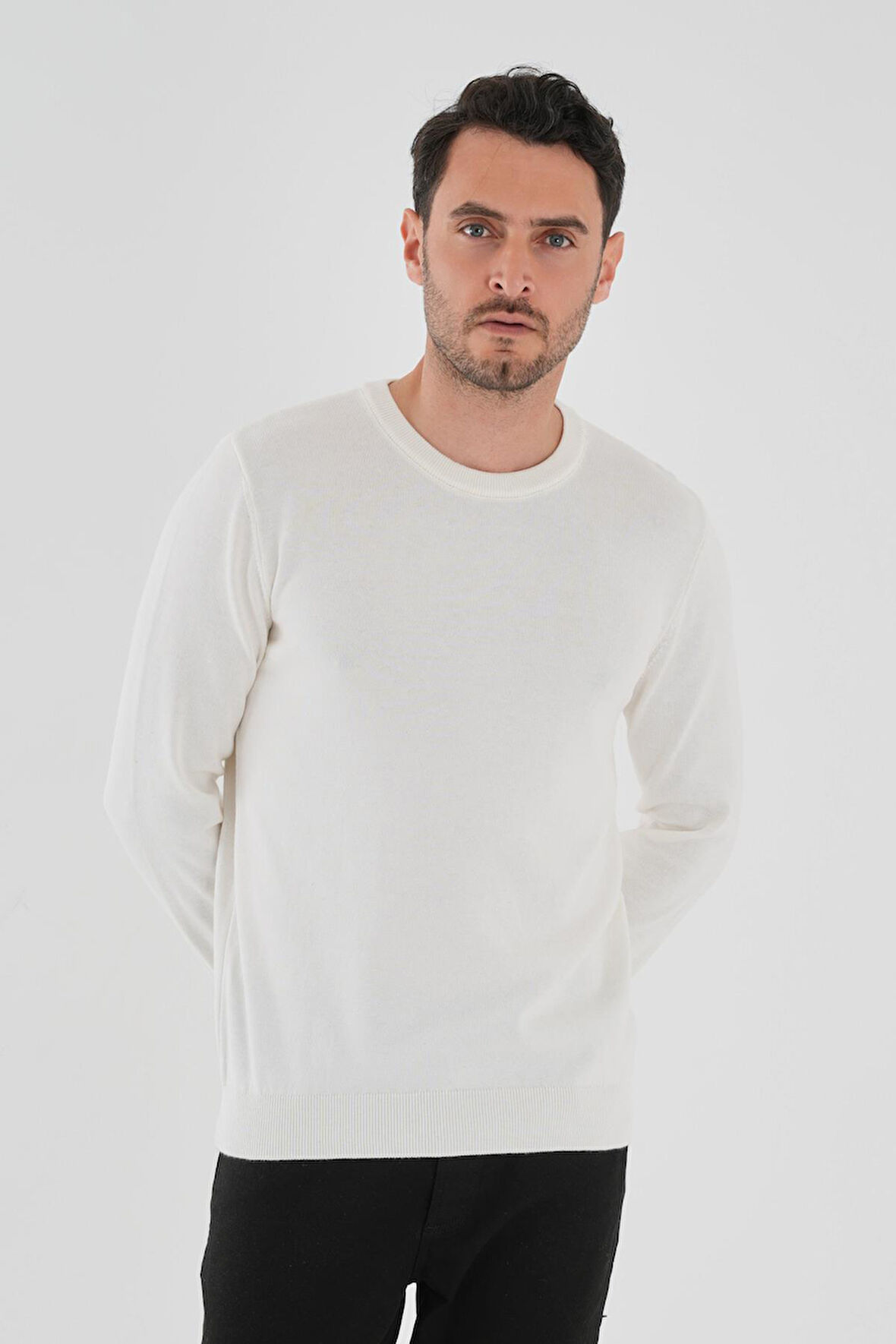 ALEXANDERGARDI Bisiklet Yaka Triko Kazak