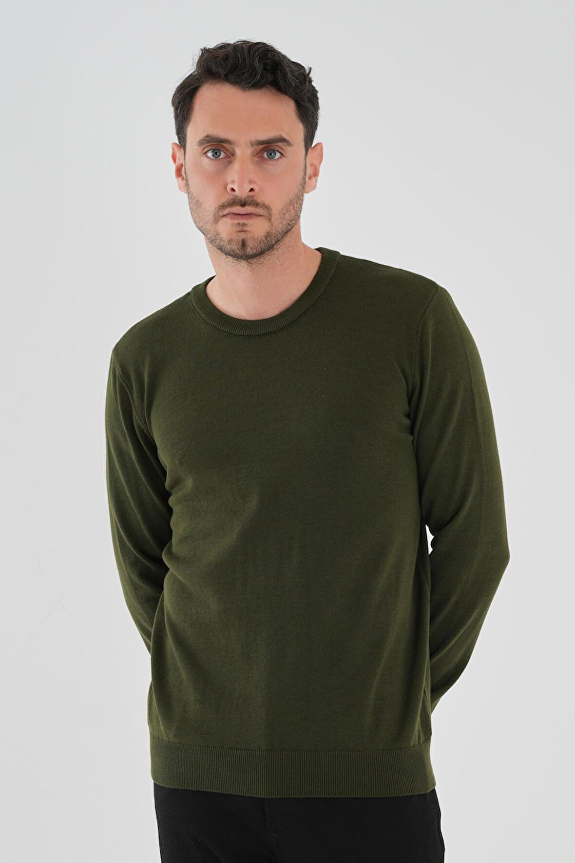 ALEXANDERGARDI Bisiklet Yaka Triko Kazak