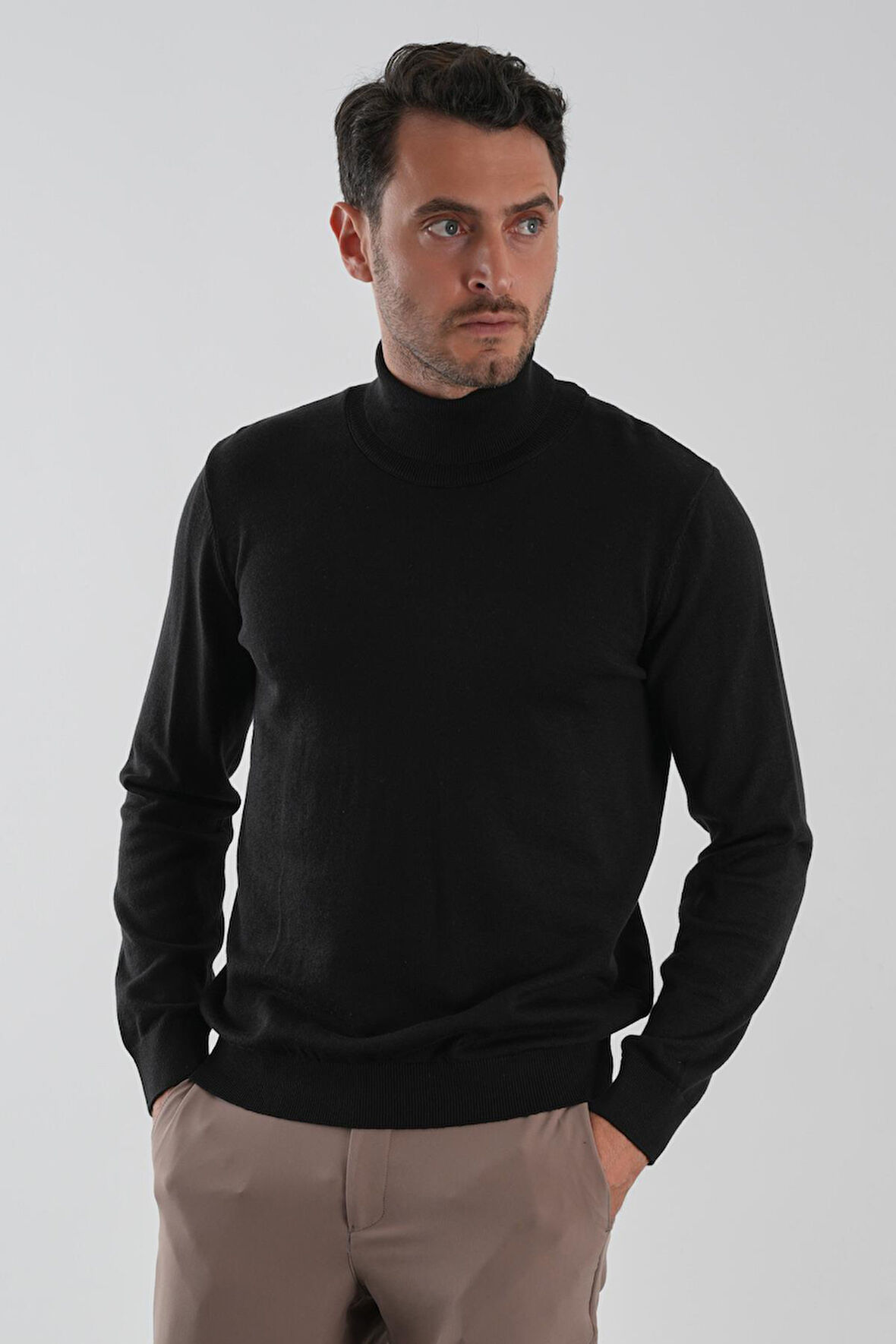 ALEXANDERGARDI Boğazlı Triko Kazak