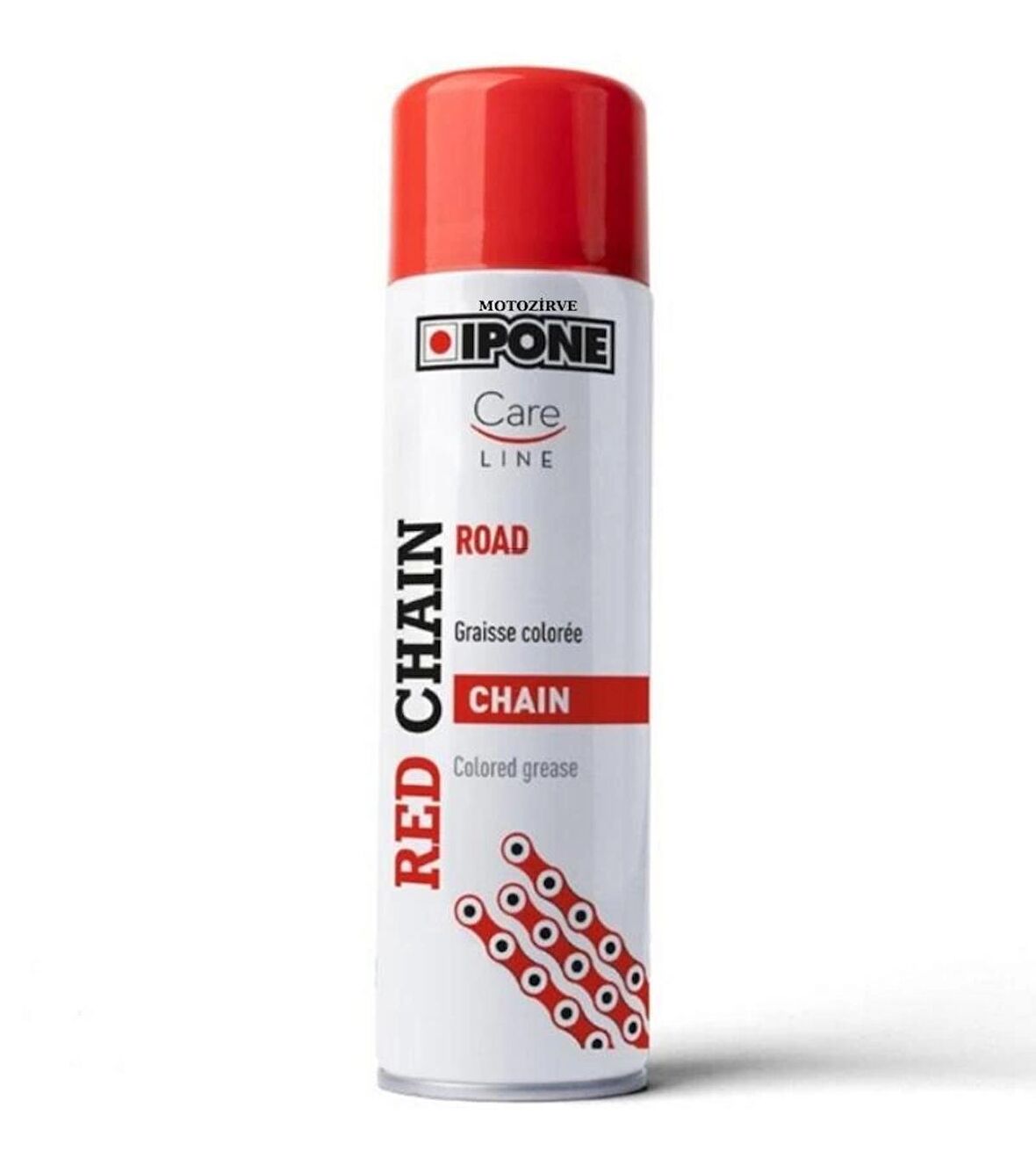 Ipone Red Chain Kırmızı Renkli Zincir Yağlama Spreyi 250 ml