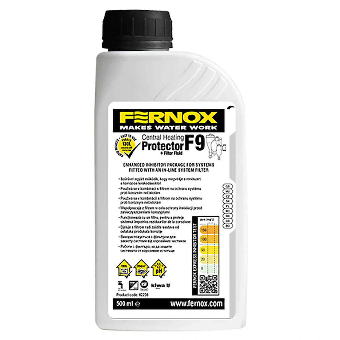 FERNOX PROTECTOR+ FILTER FLUID F9 (500 ml) Tesisat Koruyucu Sıvı