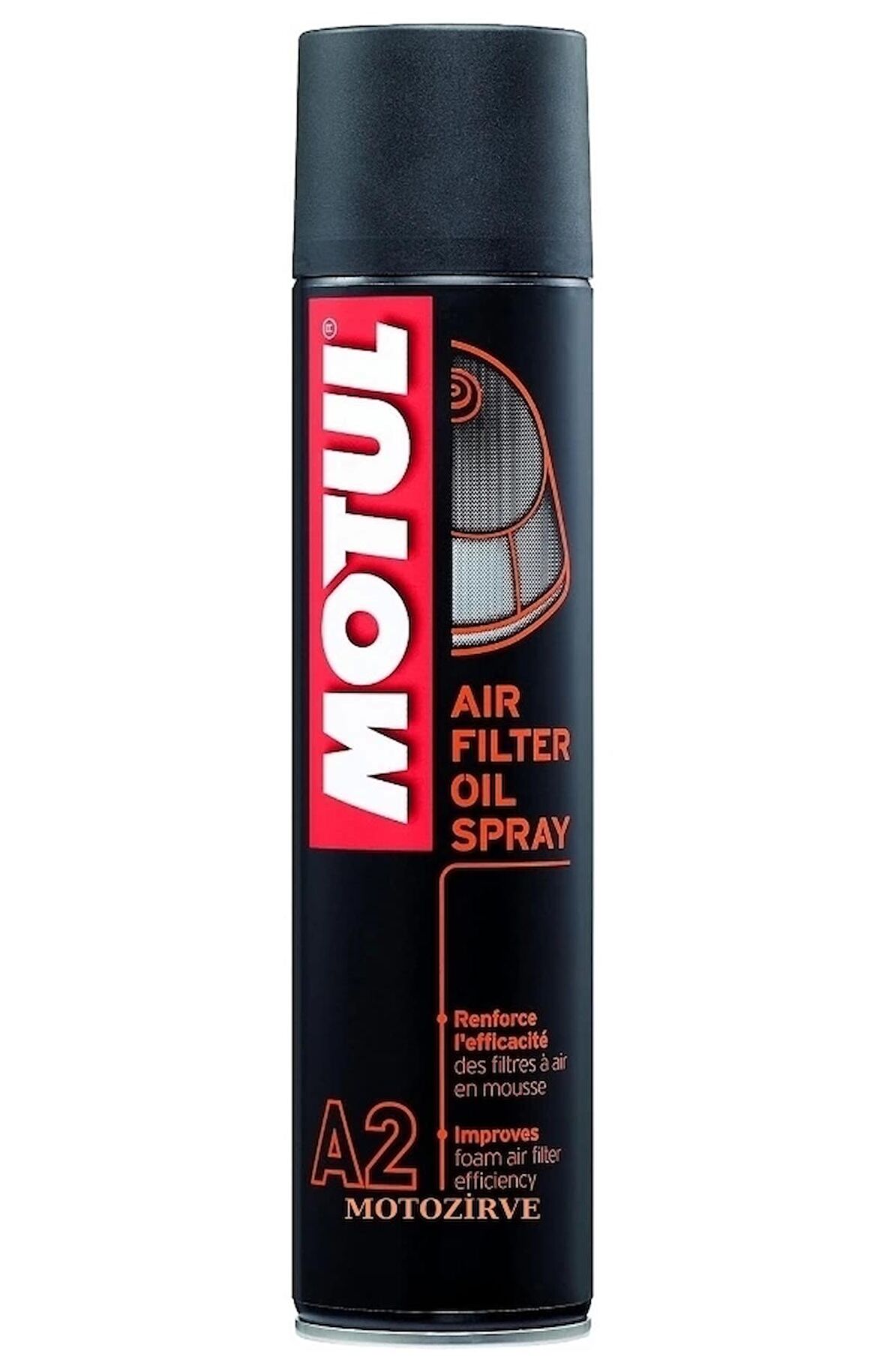 Motul A2 Air Filter Oil Spray -Hava Filtresi Yağlayıcı Sprey 400 ml