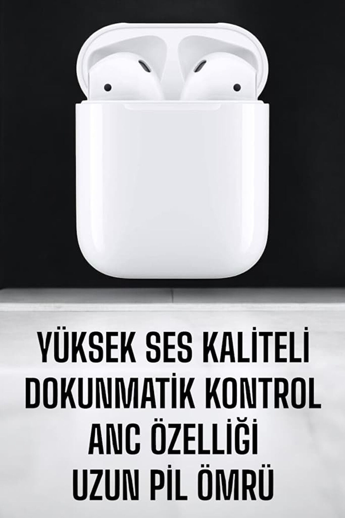 Kablosuz Kulaklık iOS Android Uyumu ile 2. Nesil Kulaklık Bluetooth Kulaklık