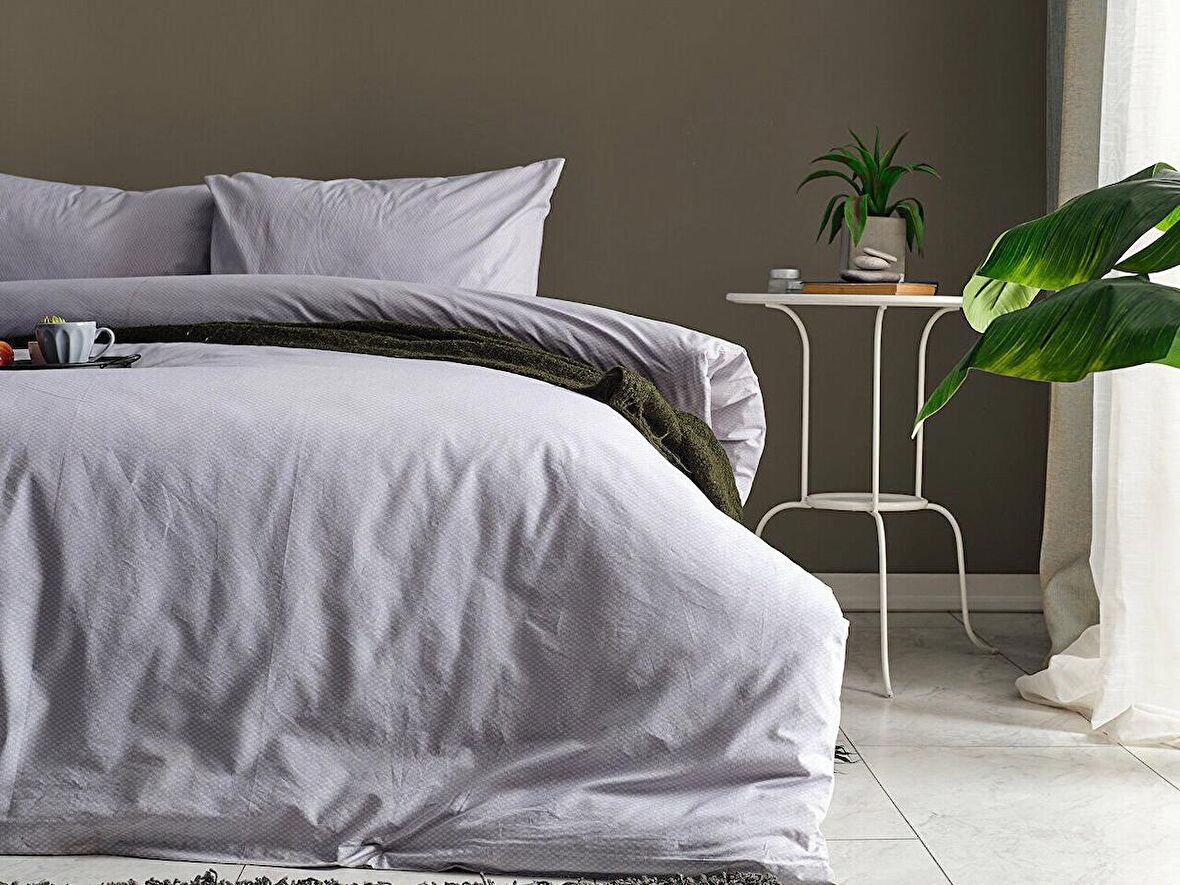 Dreamlife Nevresim Takımı Tek King Size - Gri