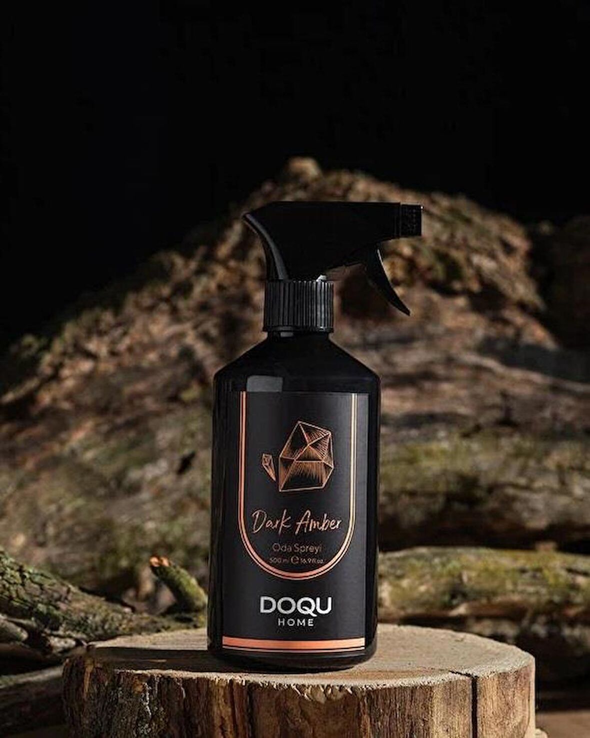 Doqu Home New Dark Amber Oda Spreyi Saydam - 500 ml