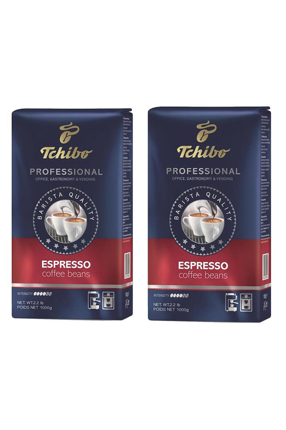 Tchibo Professionel Espresso Çekirdek Kahve2 X 1 Kg (fırsat Ürünü)