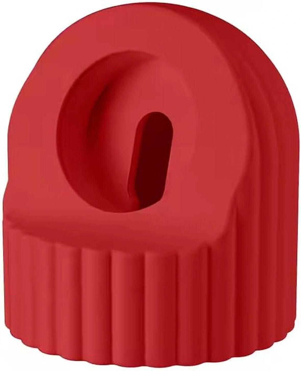 Microcase Apple Watch Bütün Serileri ile uyumlu Silikon Şarj Standı - KIRMIZI AL4995