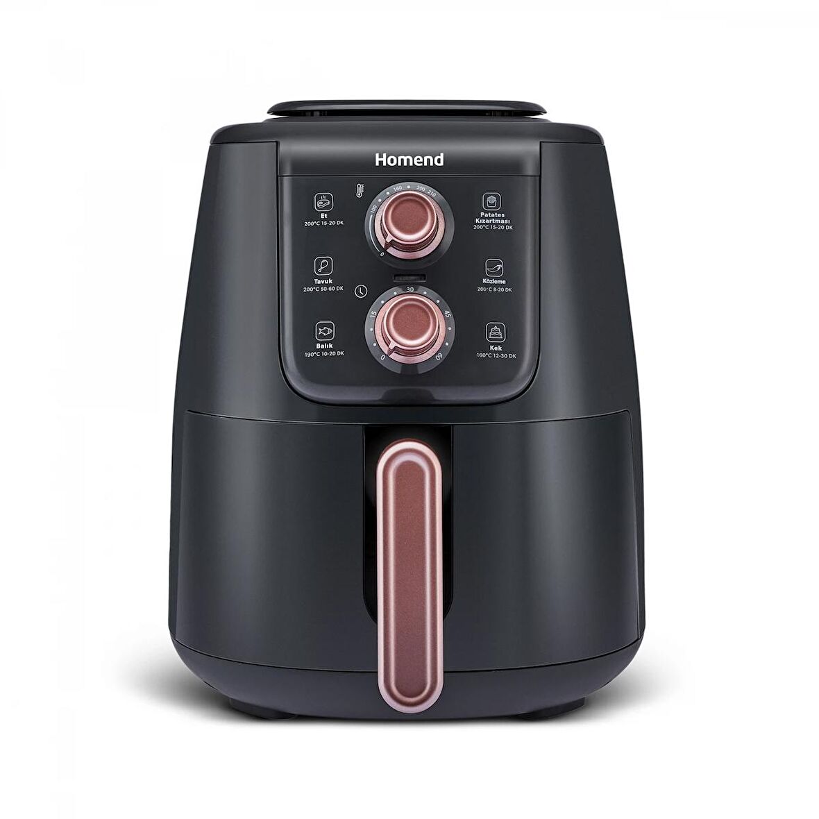 Homend Airfryday 2508H, 4 Litre Sıcak Hava Fritözü Airfryer