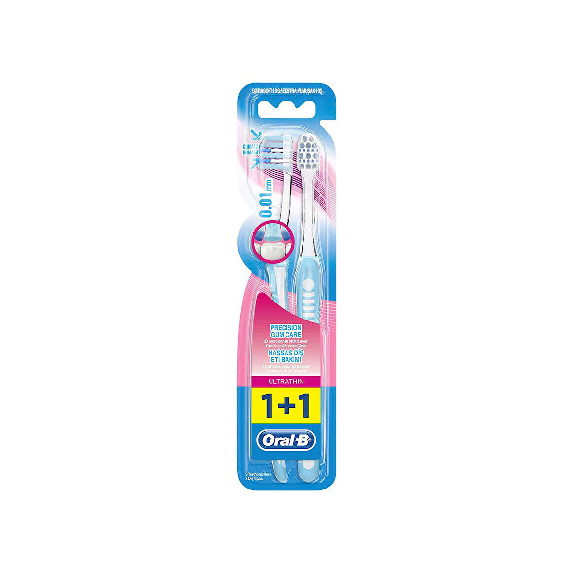 ORAL-B DF ULTRATHIN COMPACT BUNDLE PACK