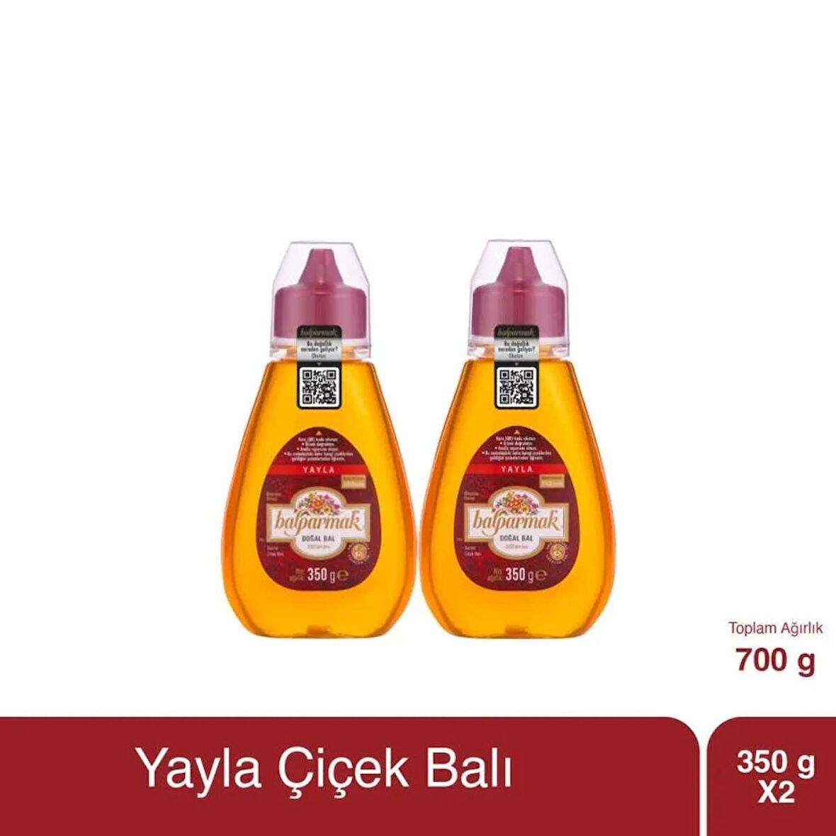 Balparmak Çıtkapak Yayla Çiçek Balı 350 g X 2 Adet