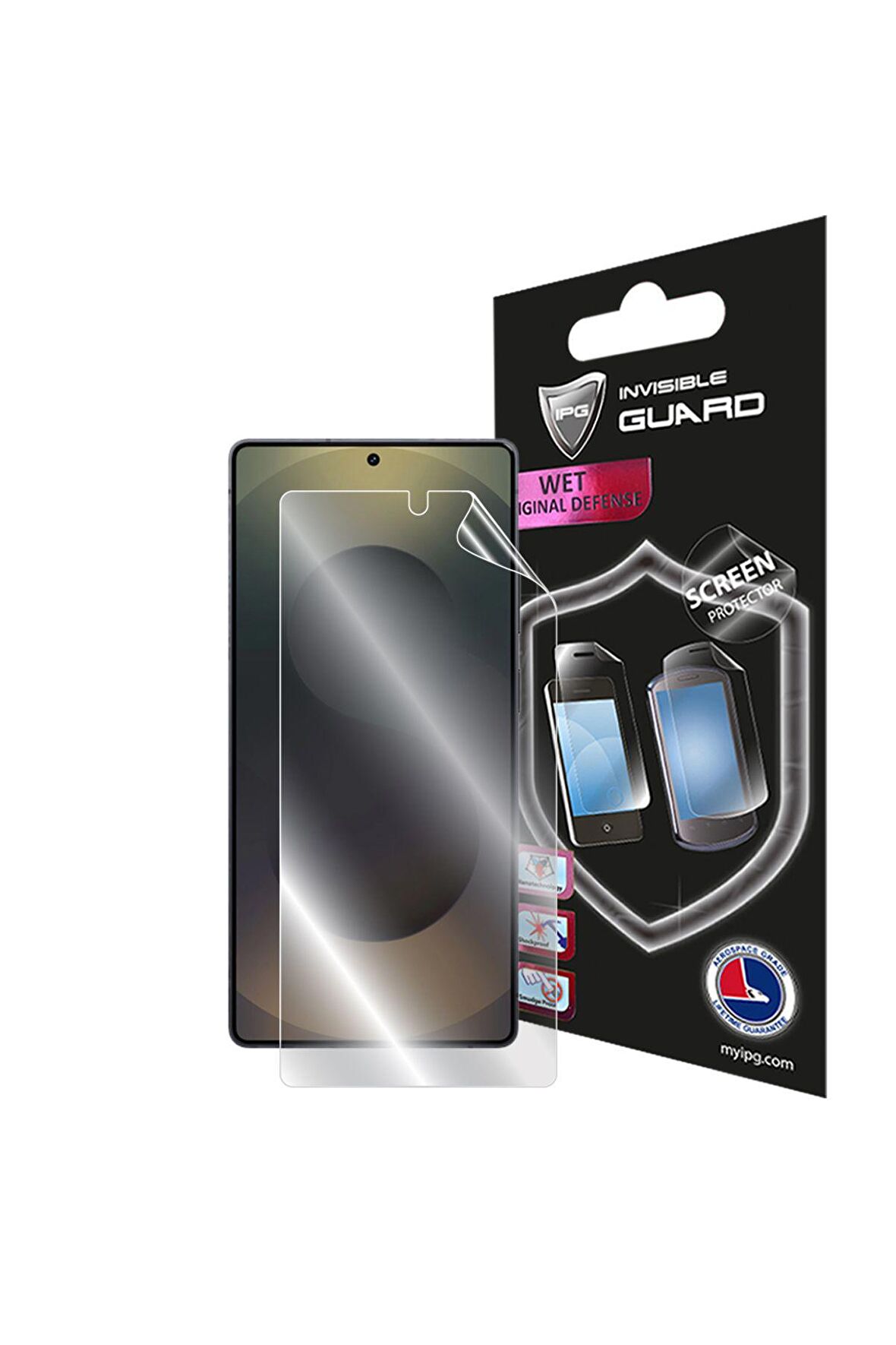 Samsung Galaxy S25 Ultra için IPG Hydrogel Ekran Koruma