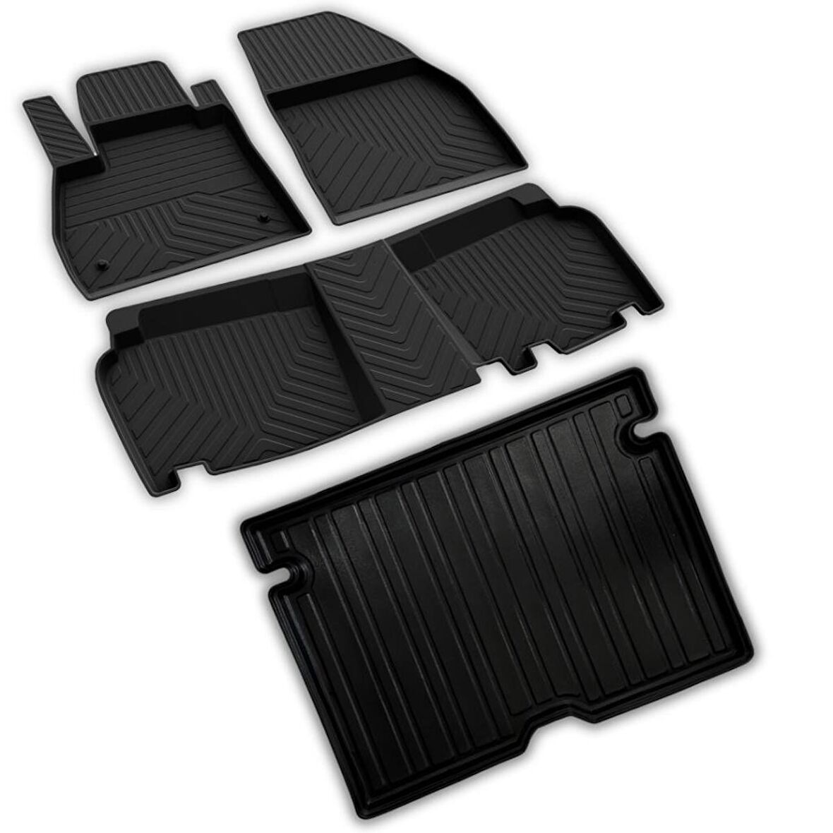 Renault Kangoo Multix Ferrous 4D Paspas ve 3D Bagaj Havuzu 2017 2020