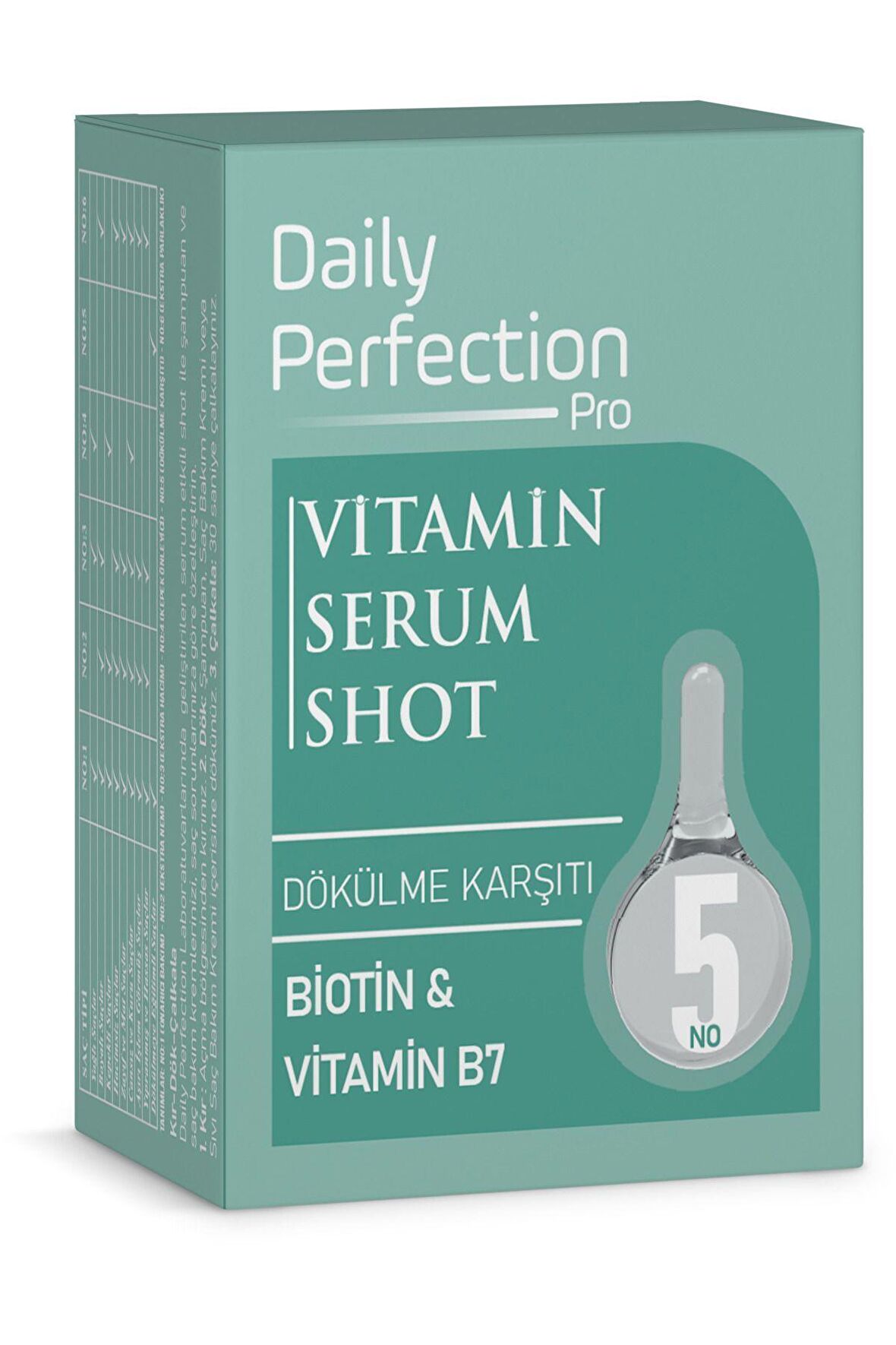 Vitamin Serum Shot No:5 Dökülme Karşıtı 2x6 ml