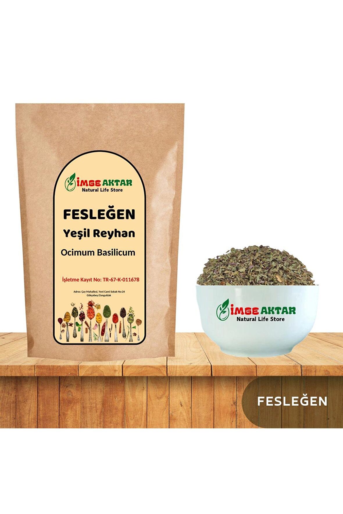 Fesleğen-Yeşil Reyhan 100g