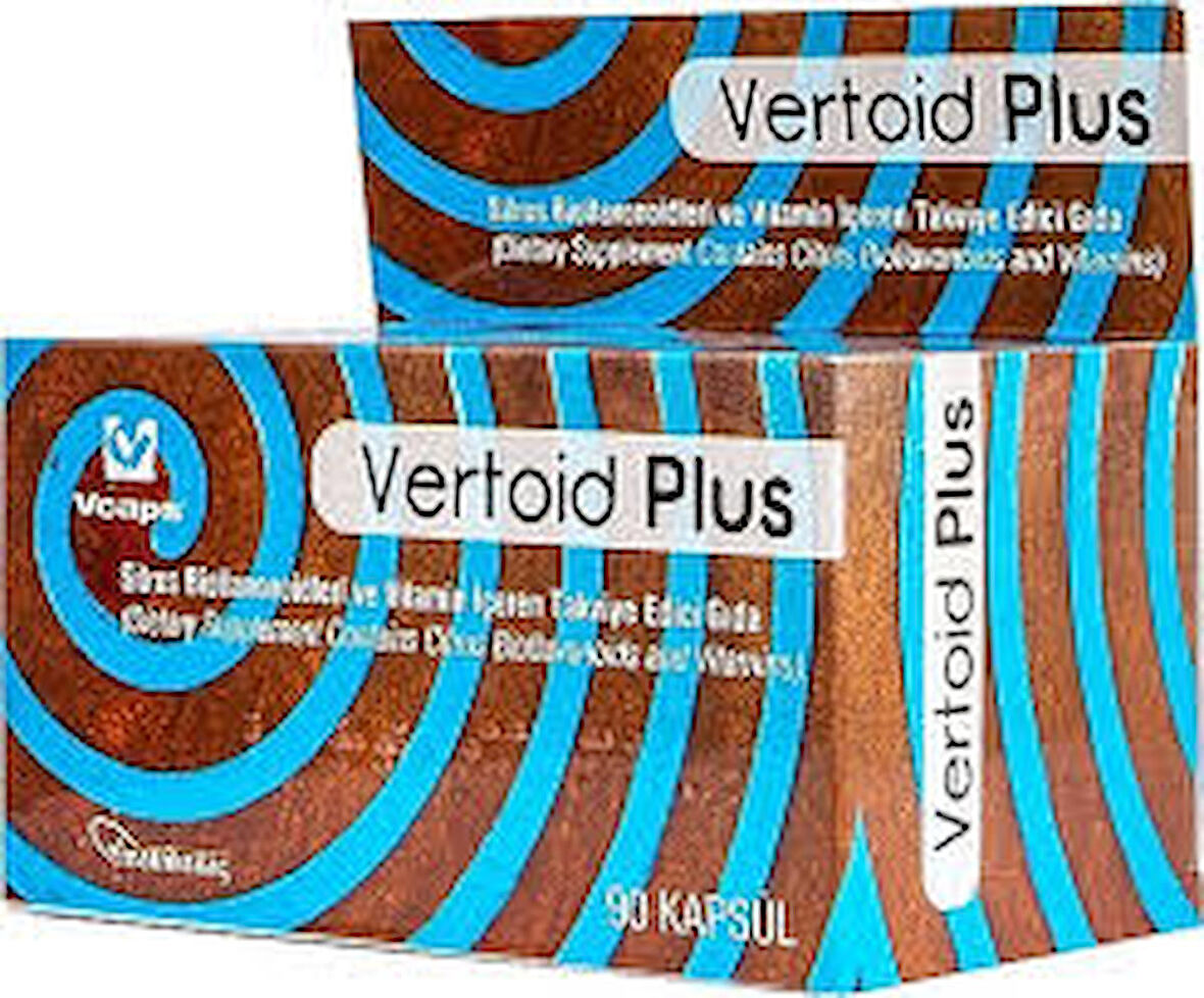 Vertoid Plus Vitamin İçeren Takviye Edici Gıda 90 Kapsül