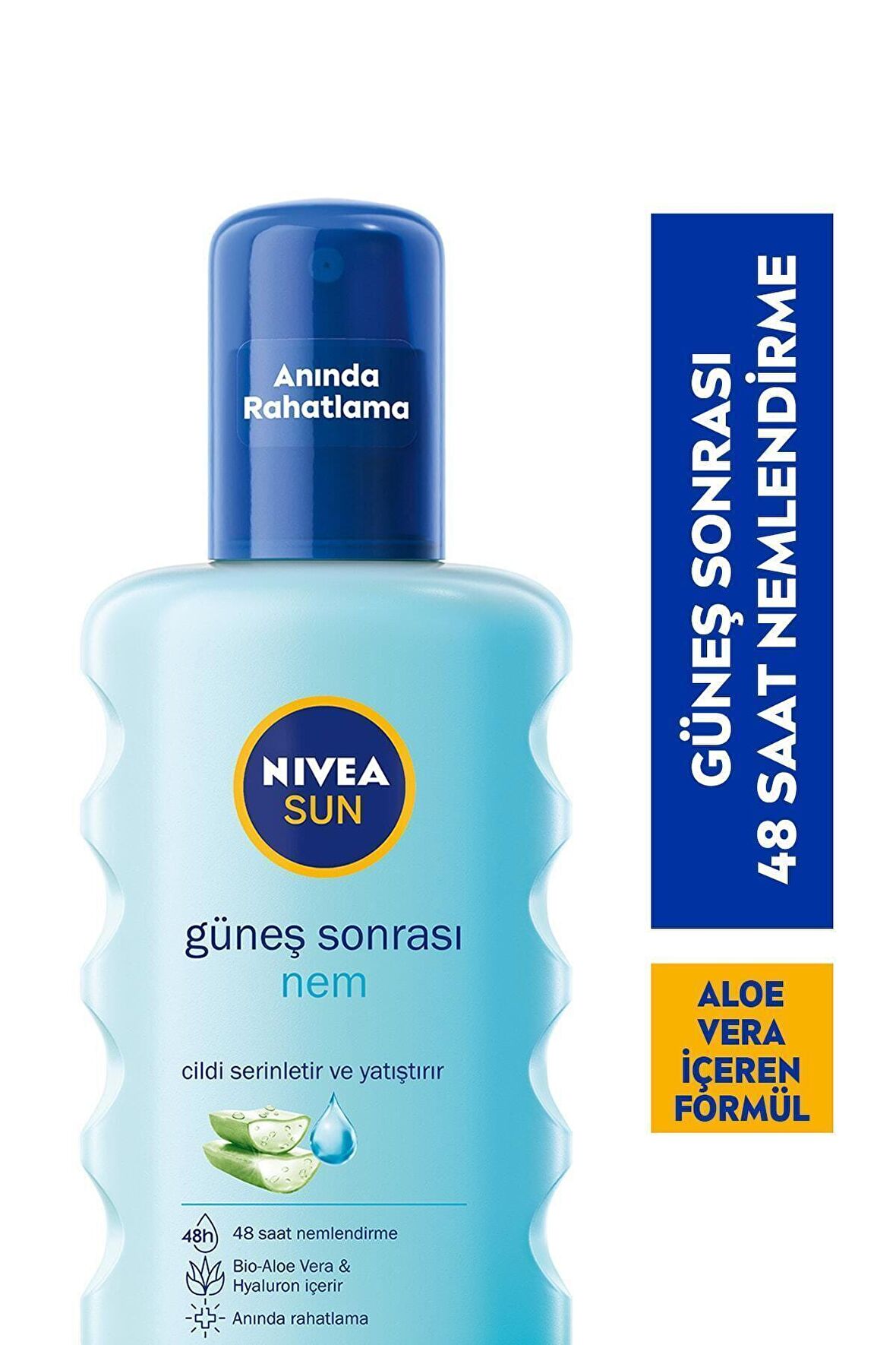 Nivea Sun Güneş Sonrası Nemlendirici Sprey 200 Ml,aloe Vera Özlü