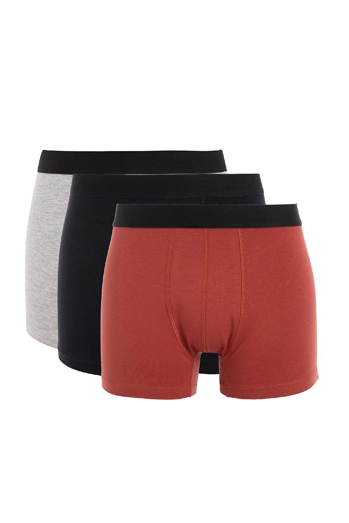 DeFacto Regular Fit 3'lü Boxer C9571AX24CWBK81