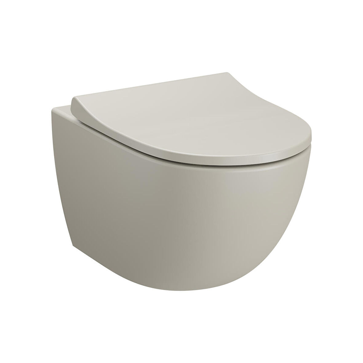 VitrA Sento 7748B020-0559 Rim-ex Asma Klozet, 54 cm, Mat Bej