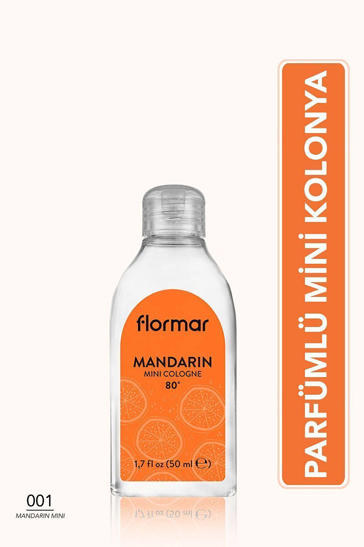 Flormar Mandalina Kokulu Temizleyici & Ferahlatıcı Mini Kolonya