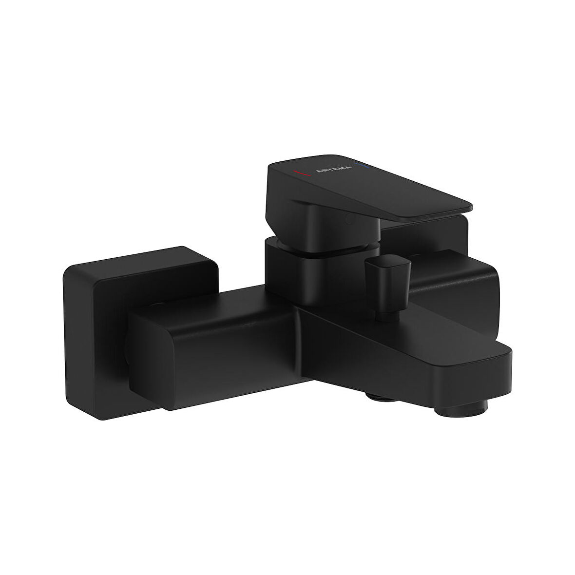 Artema Root Square A4273736ENR Blueco Banyo Bataryası, Mat Siyah