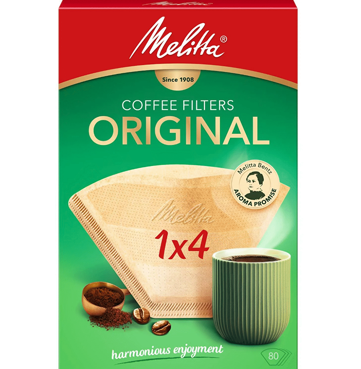 MELITTA FİLTRE KAHVE KAĞIDI KAHVERENGİ 80 Lİ  NB AZ 2012