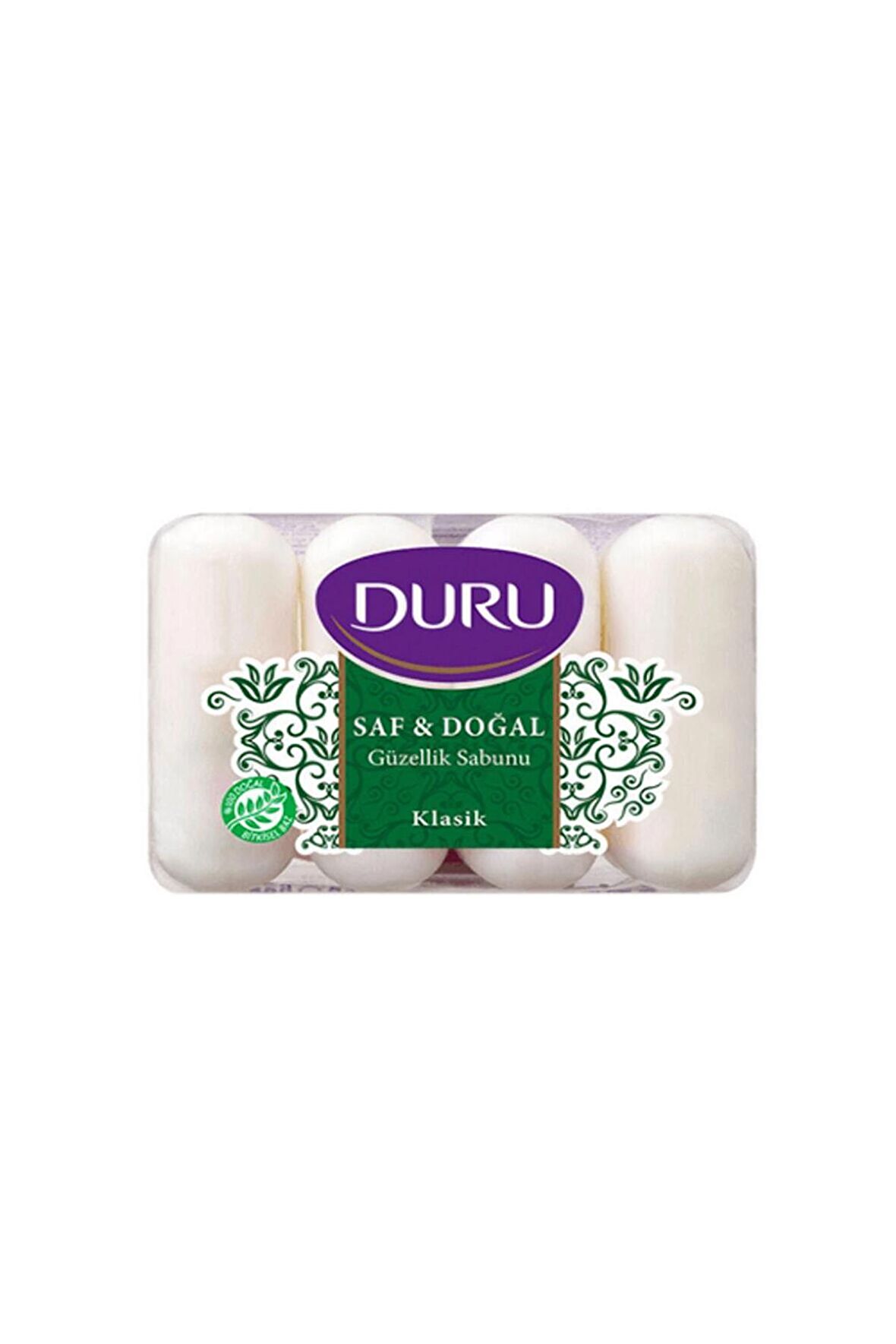 Duru Sabun Saf Doğal Beyaz Klasik 4x70gr 1 Paket