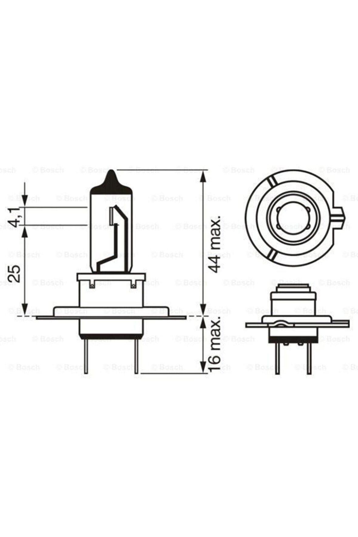 Bos-1987302170 Far Ampulu H7 12v 55w Gıgalıght Plus 120 ...