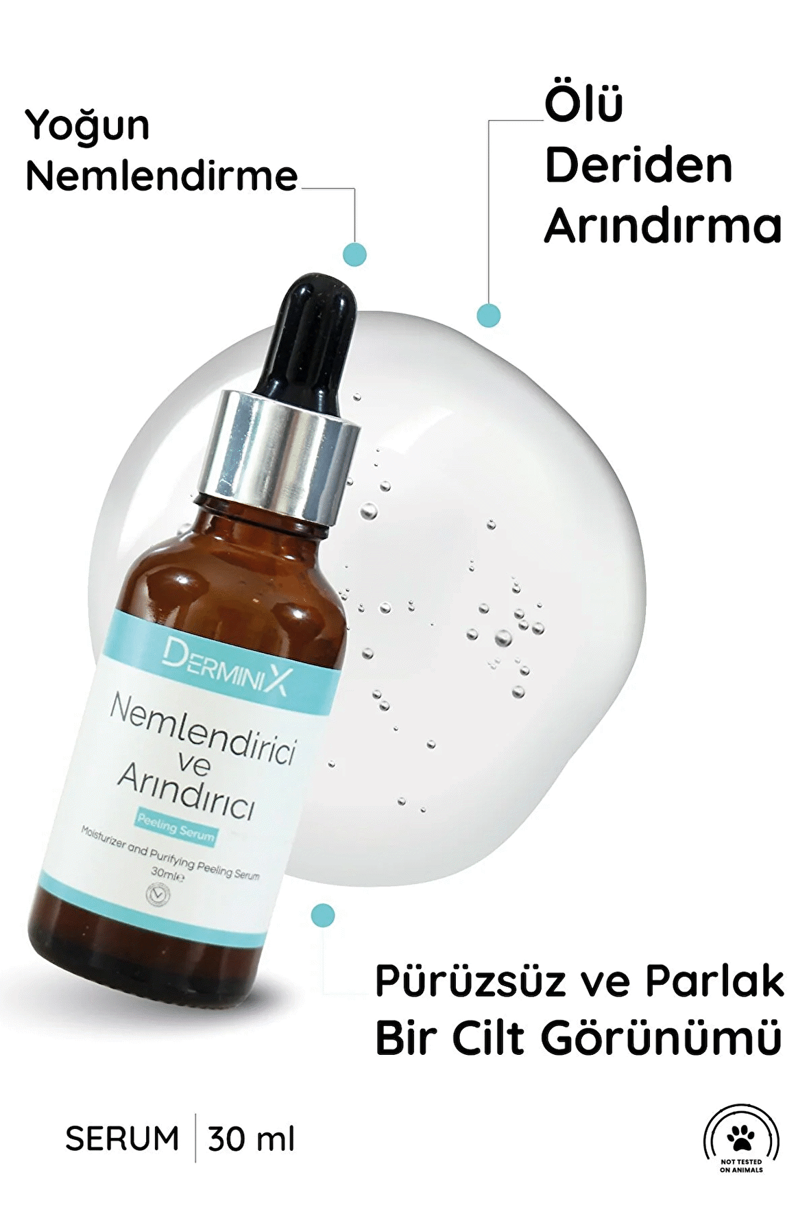 Derminix Nemlendirici ve Arındırıcı Peeling Serum