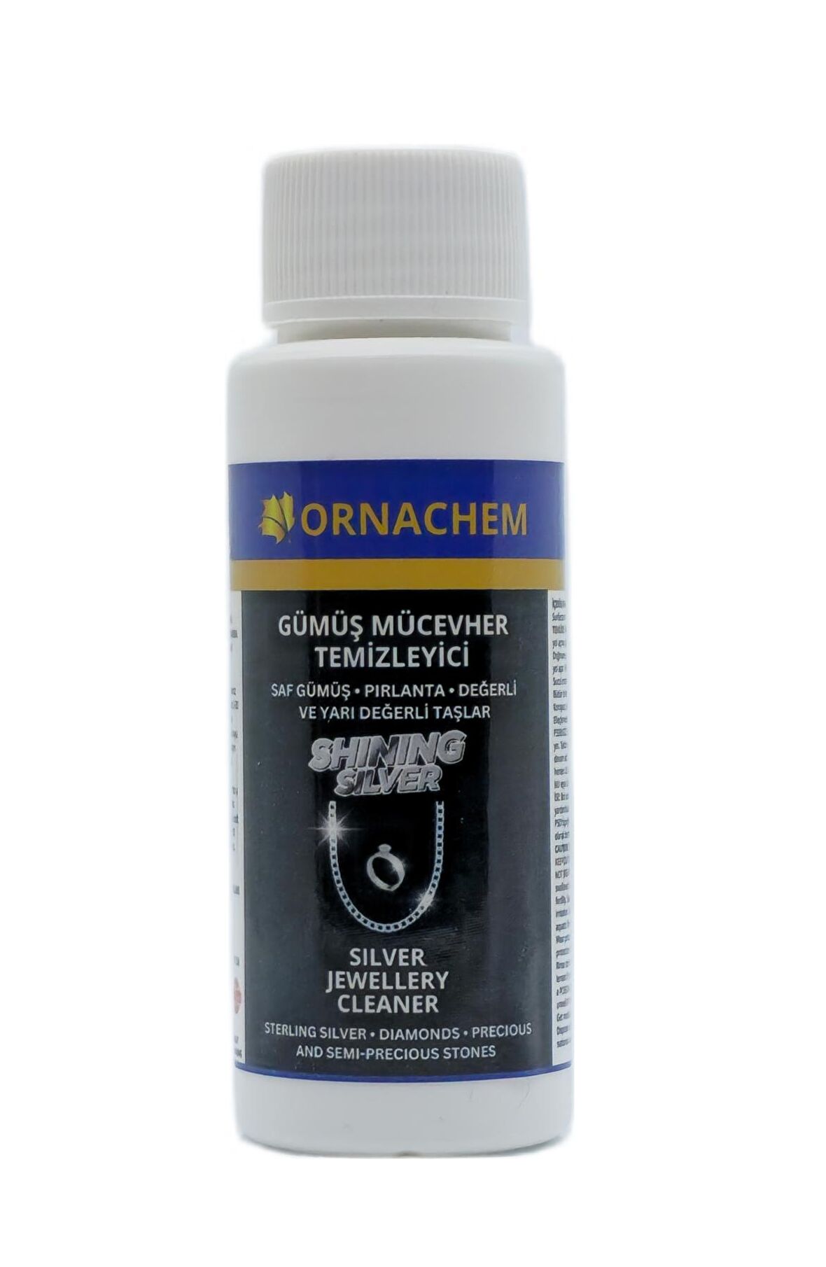 Shining Silver Gümüş Temizleme Suyu, Gümüş Parlatma Suyu, GümüşTemizleyici, Gümüş Parlatıcı, 50ml
