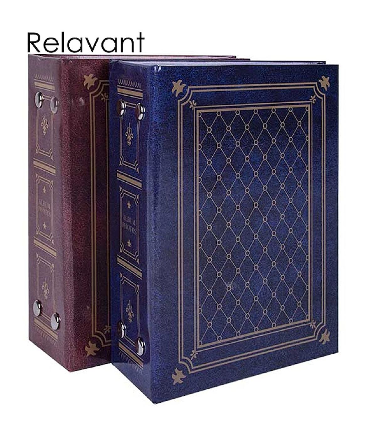 2'li Fotoğraf Albümü 192 Fotoğraflık 10x15cm Lüks Foto Albümü