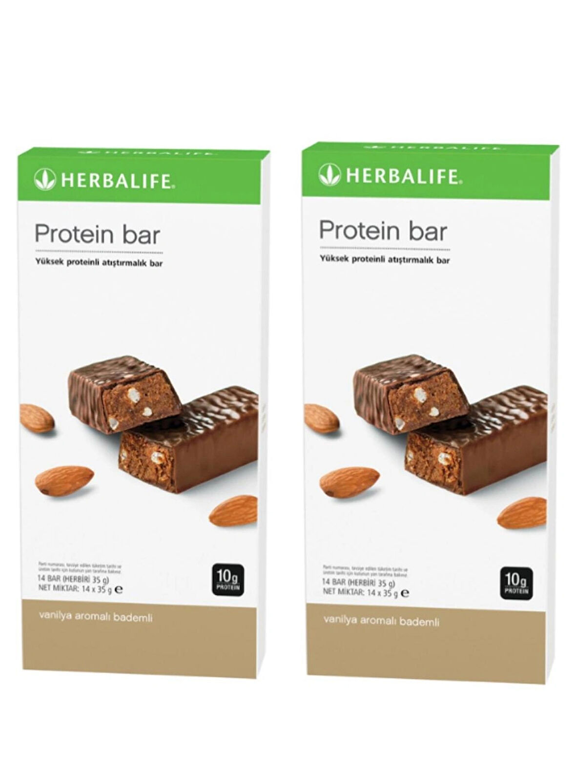 2 paket Vanilya Badem Aromalı Protein Bar 14’lü