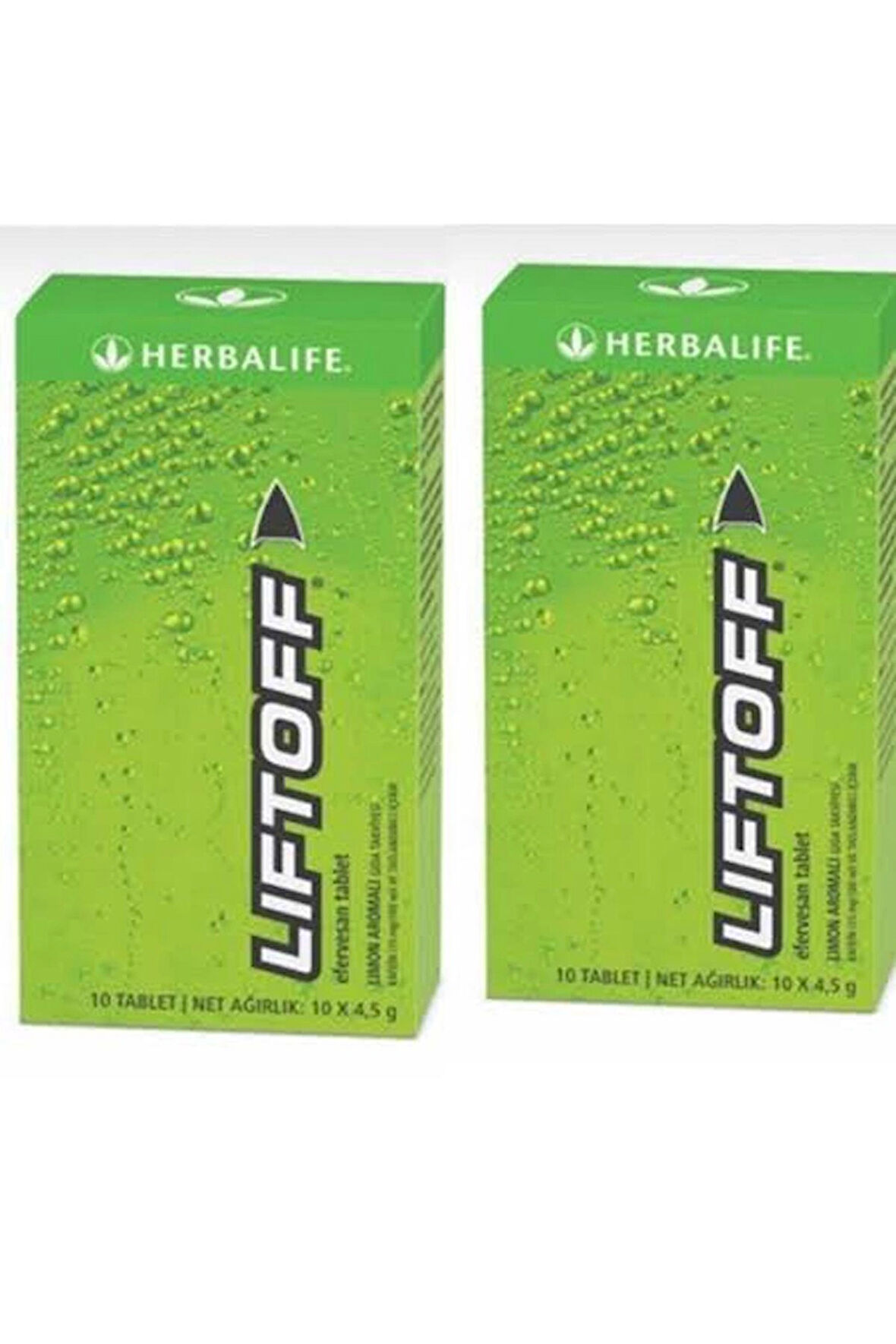 2 adet LiftOff® Efervesan İçecek Limon Aromalı