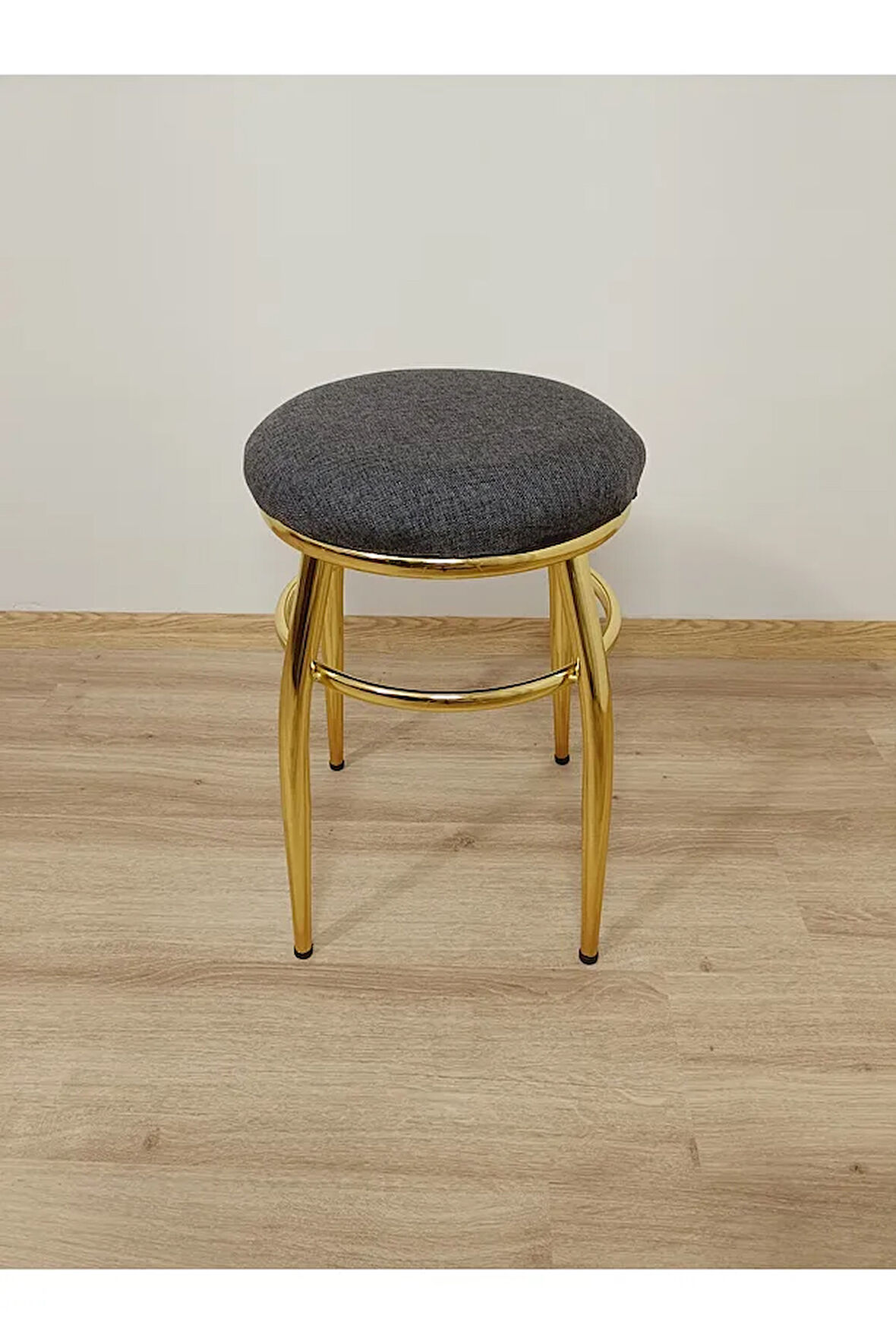 Evko Mobilya Tabure, Bar Taburesi, 2 Adet Tabure, Metal Ayaklı Tabure, Puf, Bench, Mutfak Balkon Bahçe Taburesi