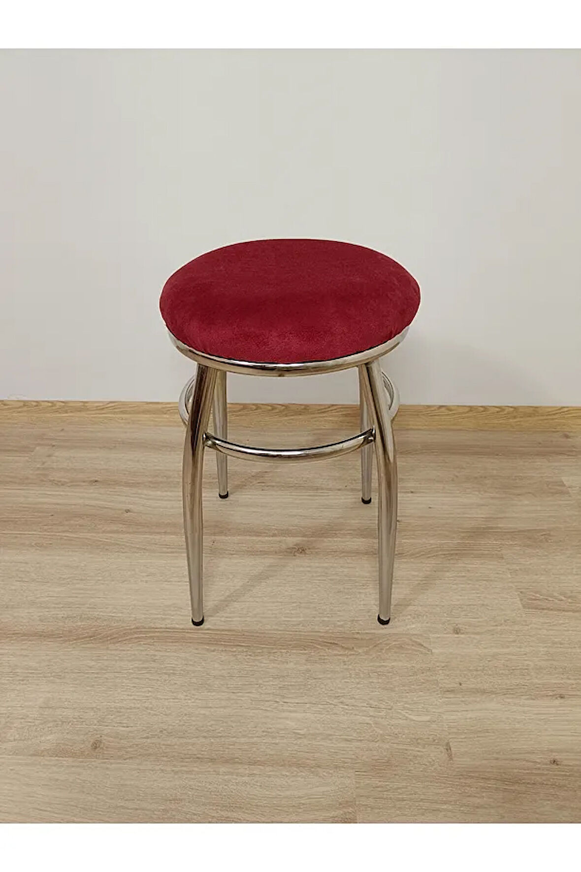 Evko Mobilya Tabure, Bar Taburesi, 2 Adet Tabure, Metal Ayaklı Tabure, Puf, Bench, Mutfak Balkon Bahçe Taburesi