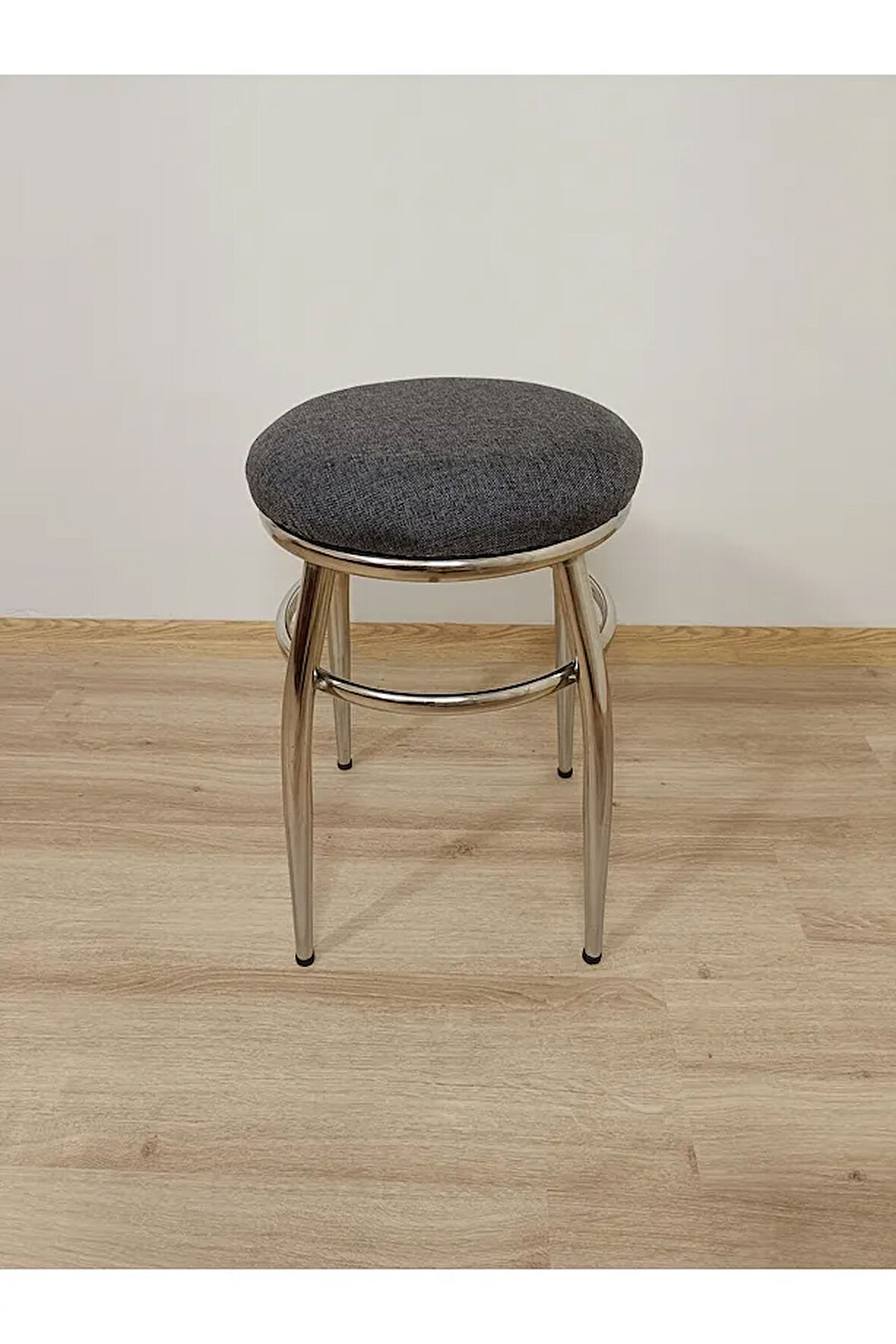 Evko Mobilya Tabure, Bar Taburesi, 2 Adet Tabure, Metal Ayaklı Tabure, Puf, Bench, Mutfak Balkon Bahçe Taburesi