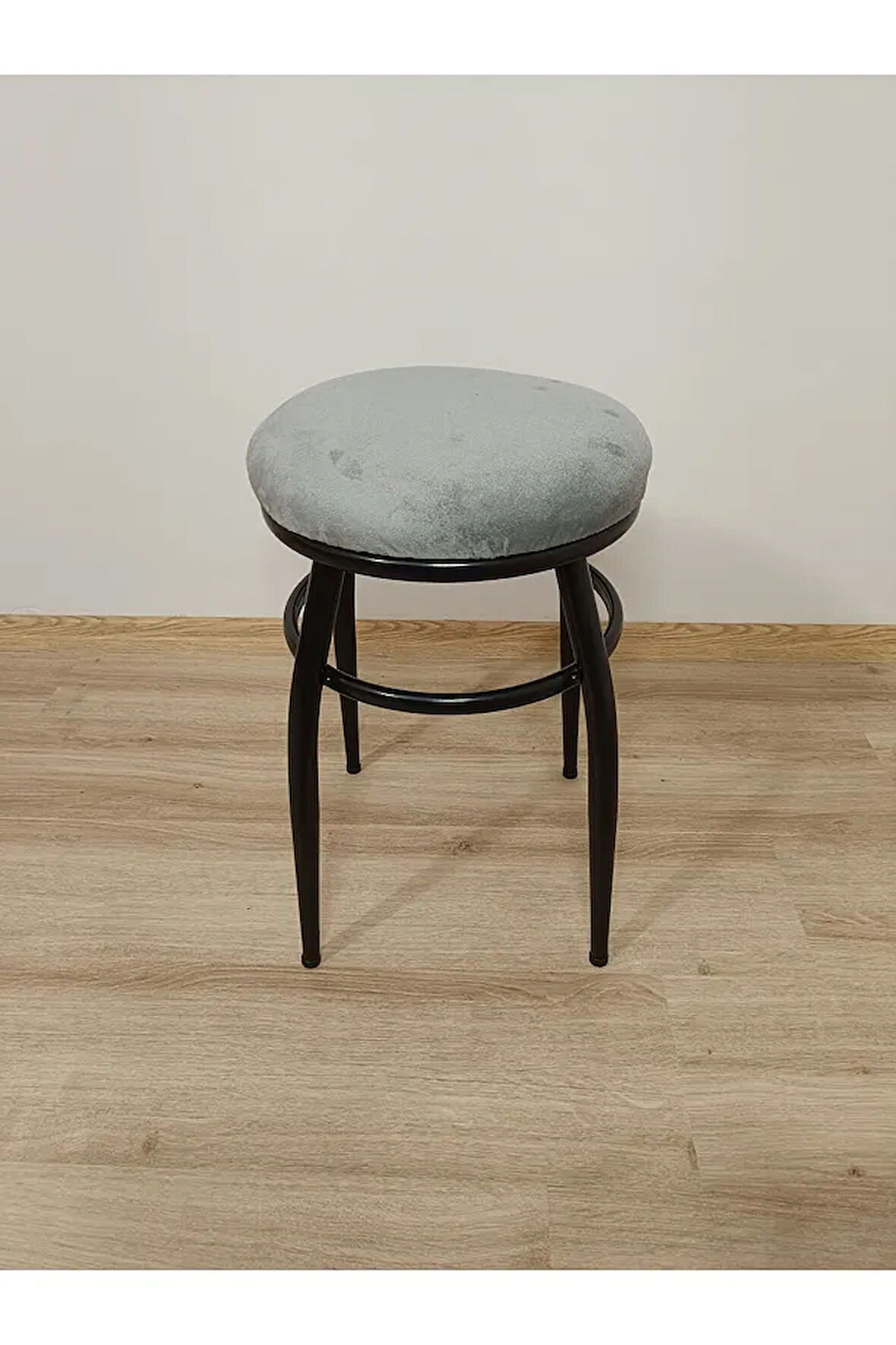 Evko Mobilya Tabure, Bar Taburesi, 2 Adet Tabure, Metal Ayaklı Tabure, Puf, Bench, Mutfak Balkon Bahçe Taburesi