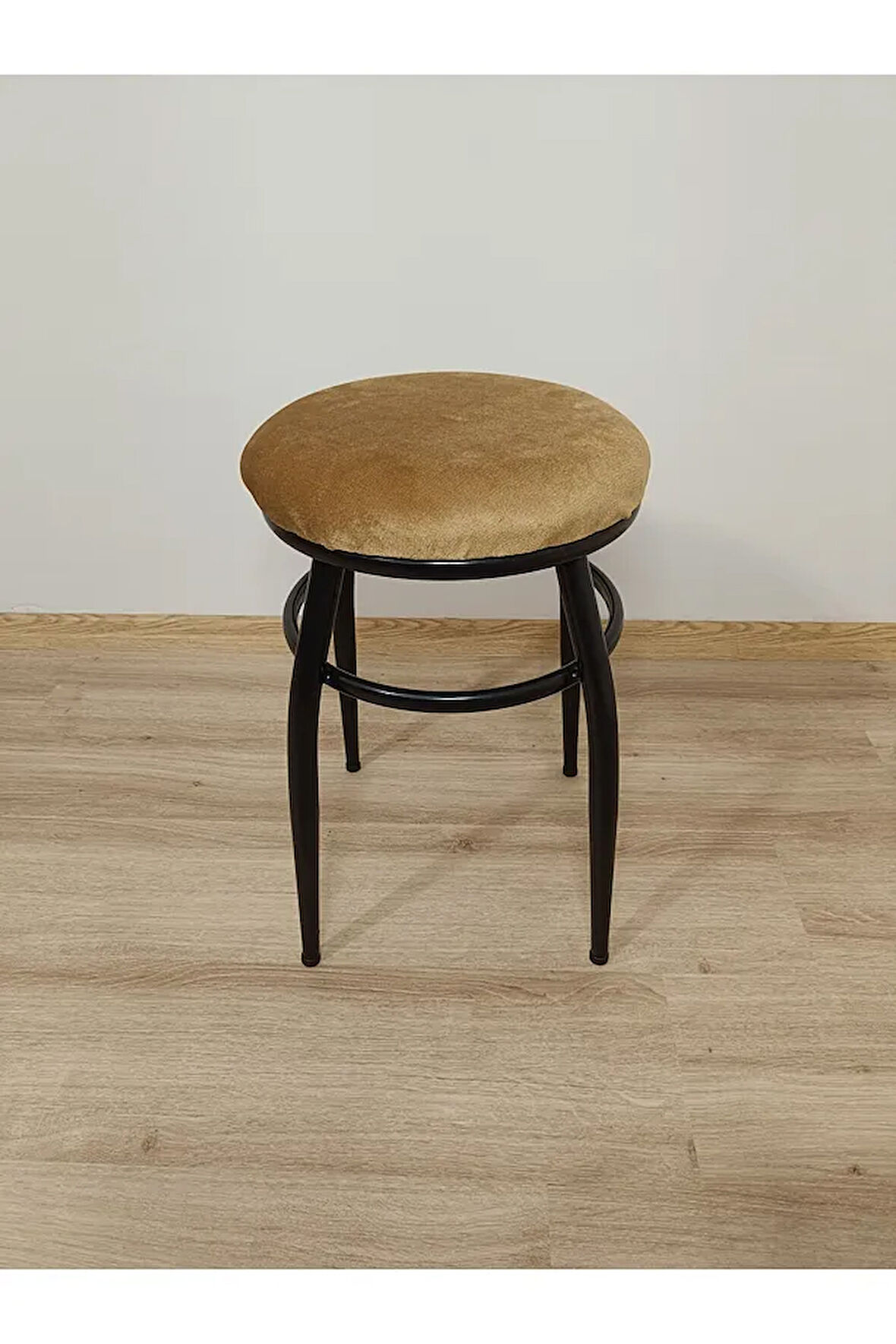 Evko Mobilya Tabure, Bar Taburesi, 2 Adet Tabure, Metal Ayaklı Tabure, Puf, Bench, Mutfak Balkon Bahçe Taburesi