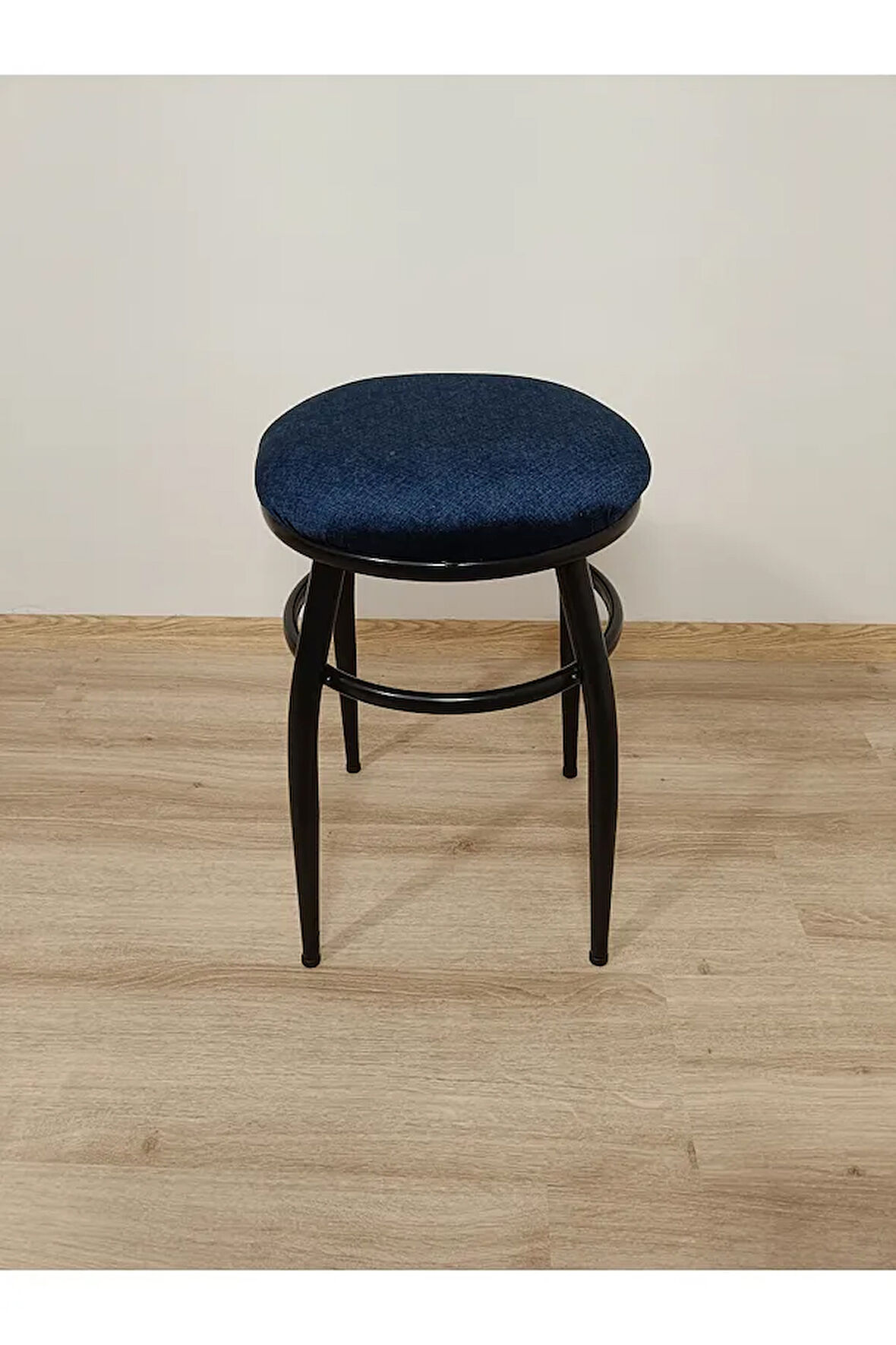 Evko Mobilya Tabure, Bar Taburesi, 2 Adet Tabure, Metal Ayaklı Tabure, Puf, Bench, Mutfak Balkon Bahçe Taburesi