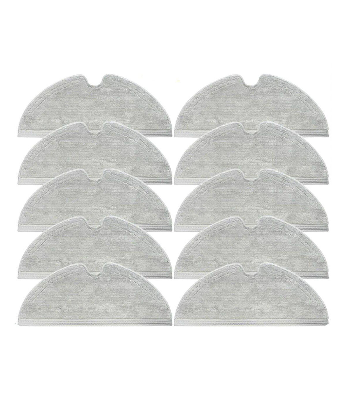 Xiaomi Vacuum Mop 2 Uyumlu 10 Adet Mop-Tam Yüzey Mikrofiber