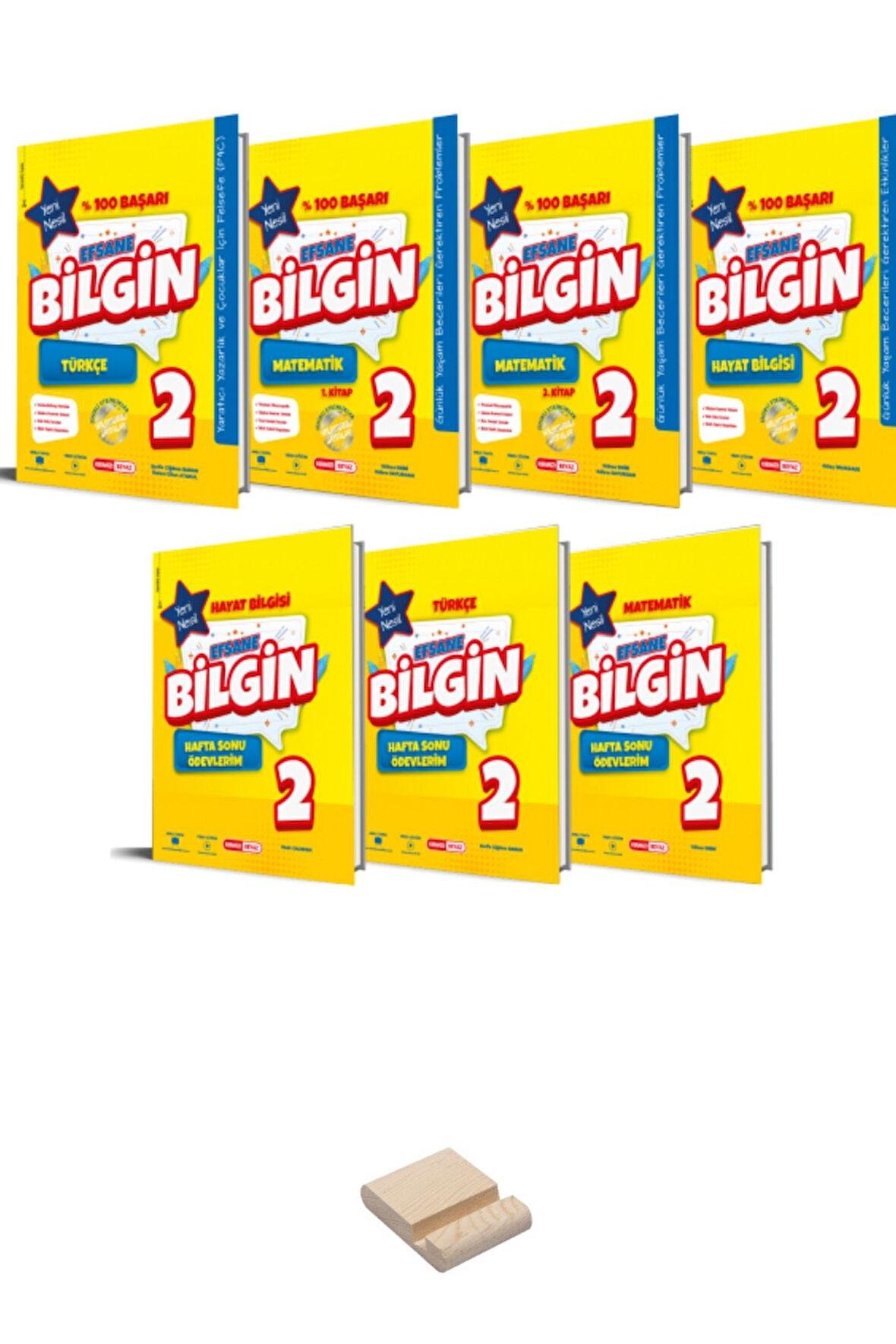 2. Sınıf Bilgin Serisi Tüm Dersler 7li Set