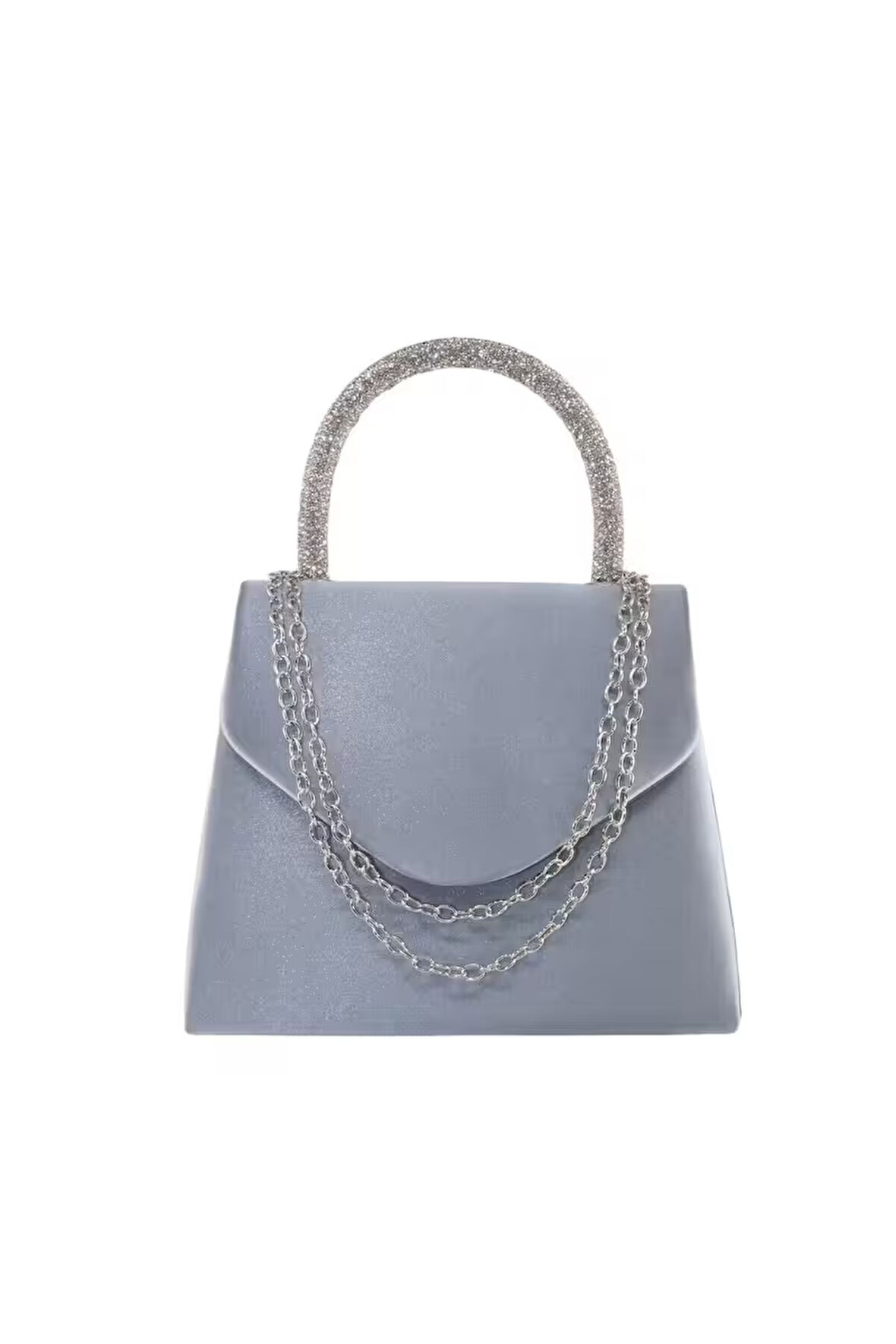 Saten Taşlı Platin Abiye Çanta. Platin Saten Abiye Çantası. Platin Abiye Çanta. Davet Gece Çantası