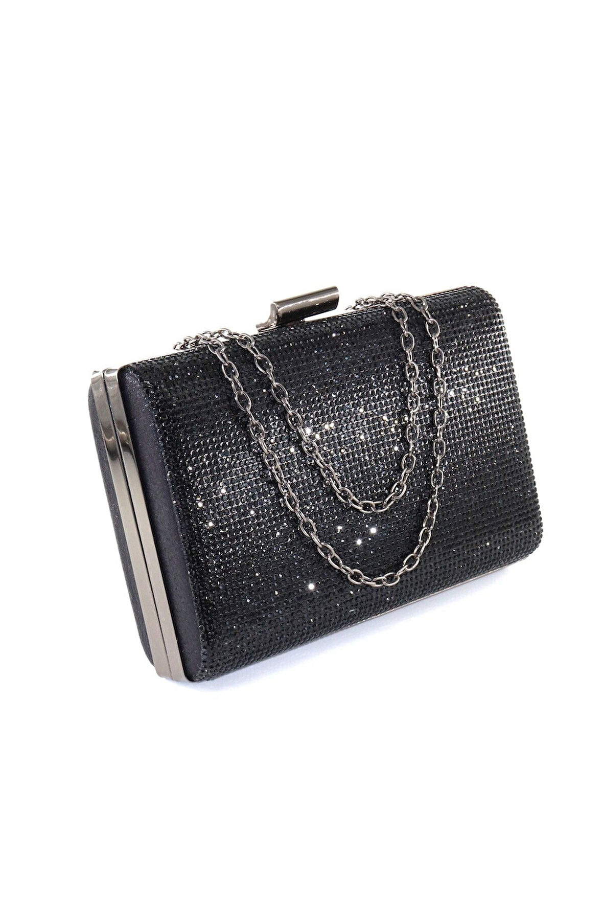 Taşlı Siyah Abiye Çanta. Abiye Çanta Siyah. Siyah Abiye Çantası. Siyah Taşlı Davet Gece Çantası.