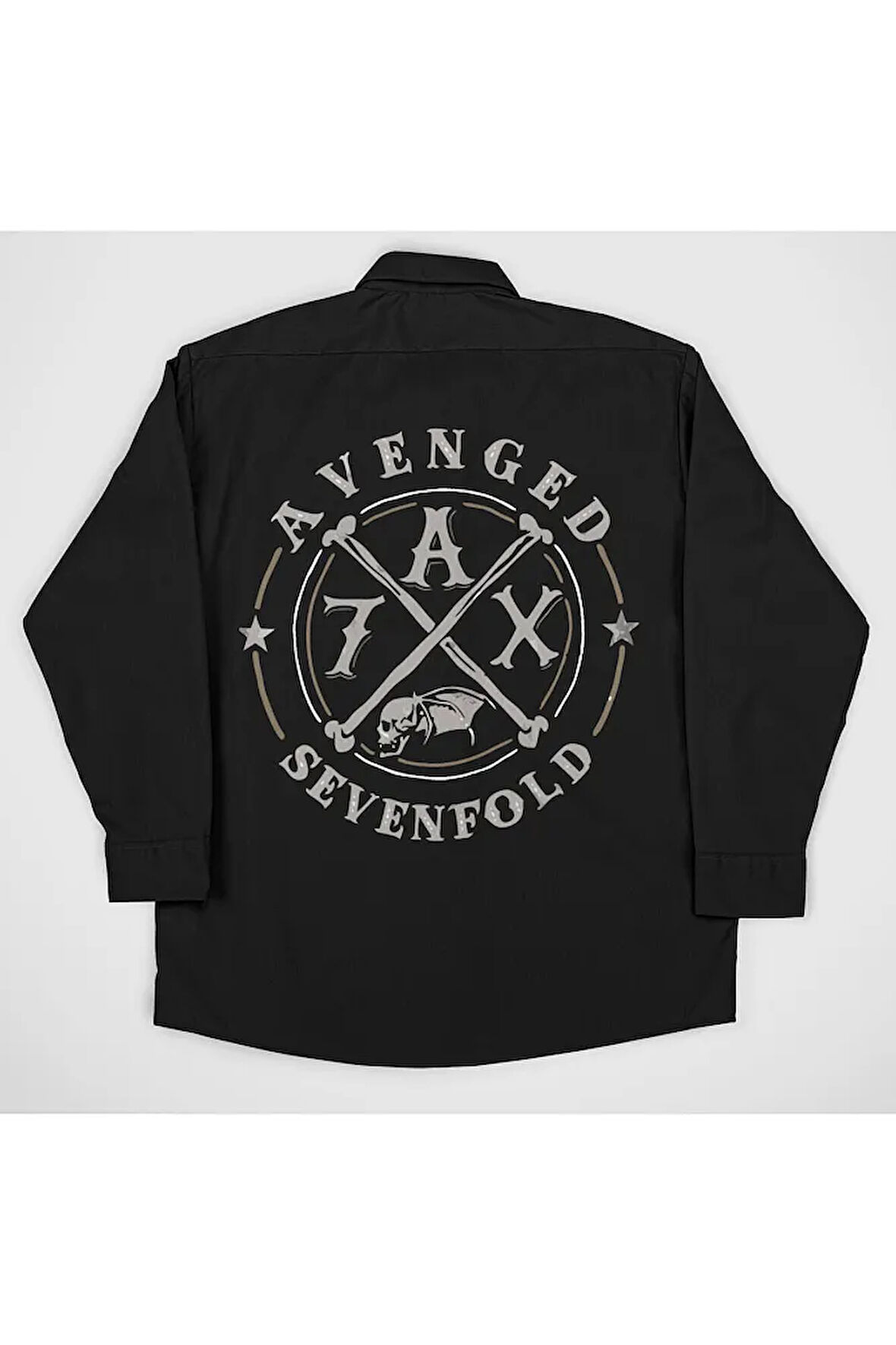 Avenged Sevenfold Rock Metal Müzik Grubu Baskılı Unisex Gömlek
