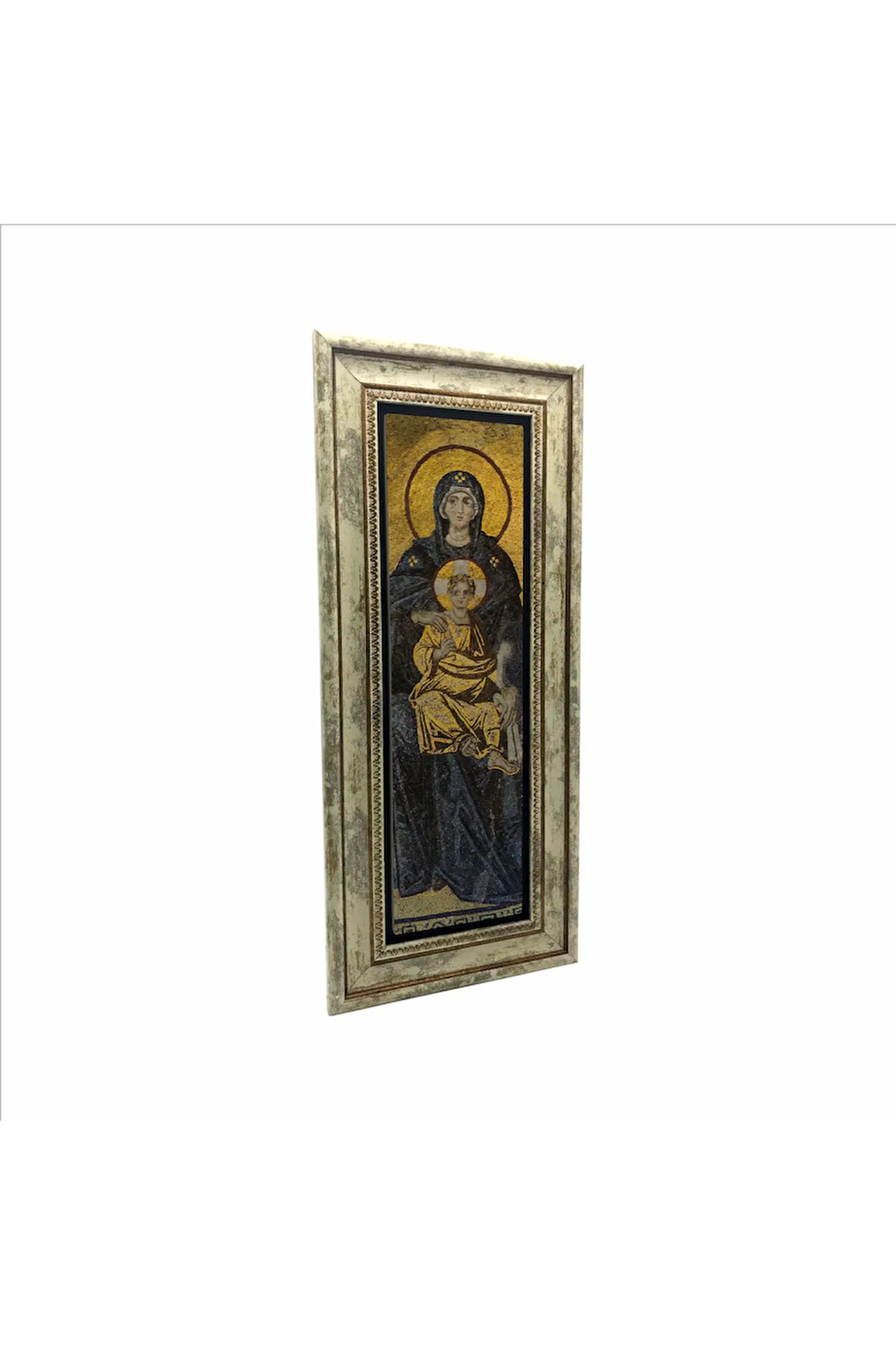 Hz.Meryem ve Oğlu (Ayasofya) Baskılı Taş Tablo 20x46