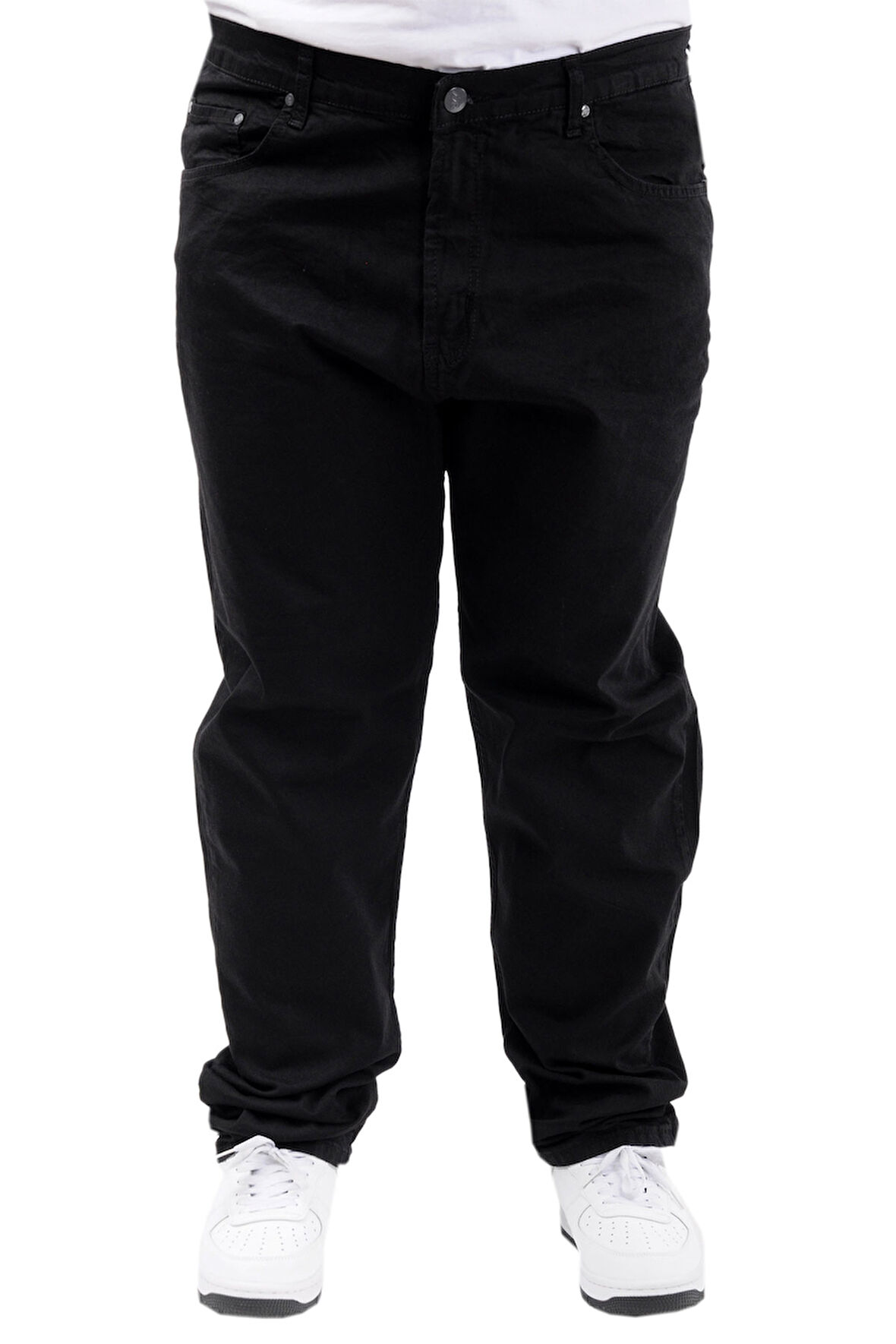 Mode XL Büyük Beden Erkek Kot Pantolon Klasik NEPTUN 24900 Siyah